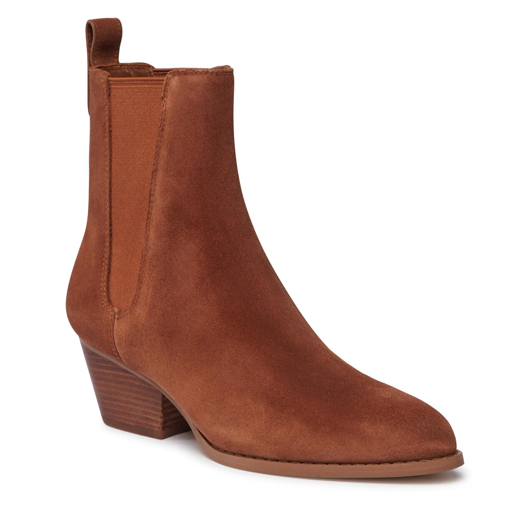 MICHAEL Michael Kors Боти Kinlee Bootie 40F3KNME5S Кафяв - Pepit.bg