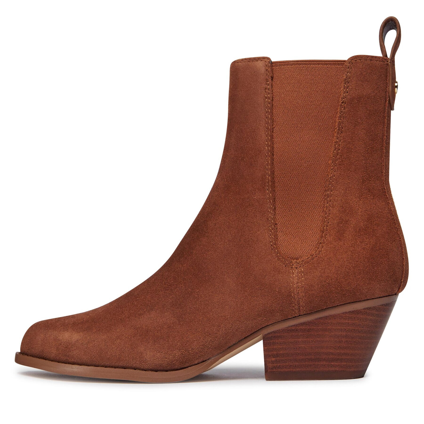 MICHAEL Michael Kors Боти Kinlee Bootie 40F3KNME5S Кафяв - Pepit.bg