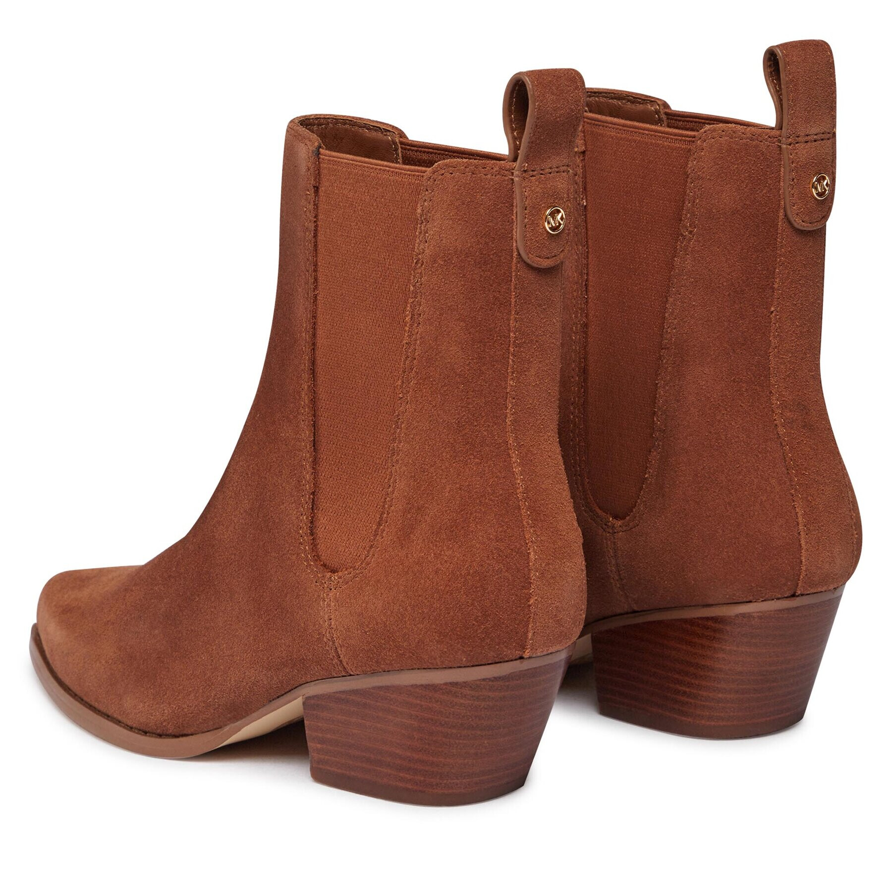 MICHAEL Michael Kors Боти Kinlee Bootie 40F3KNME5S Кафяв - Pepit.bg