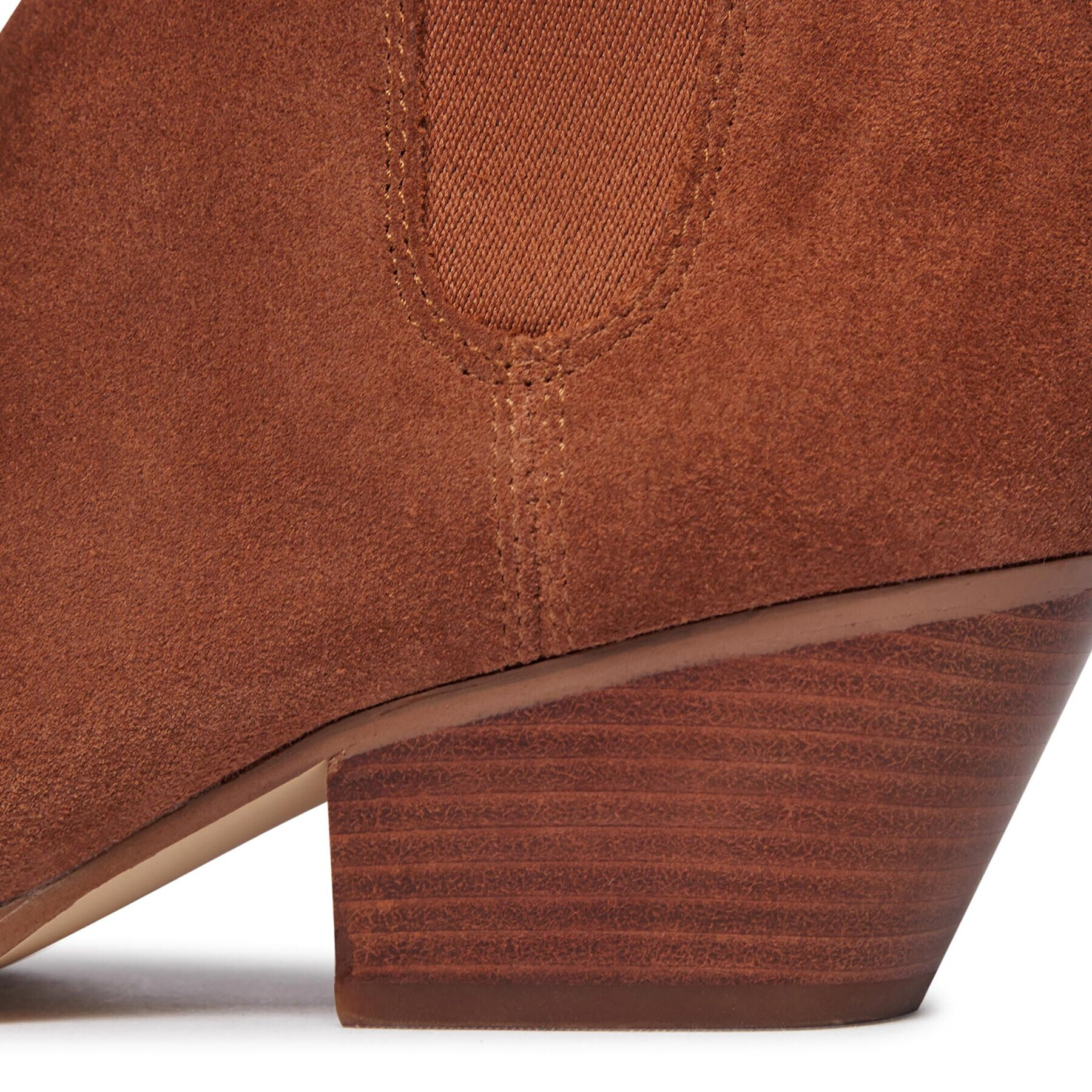 MICHAEL Michael Kors Боти Kinlee Bootie 40F3KNME5S Кафяв - Pepit.bg