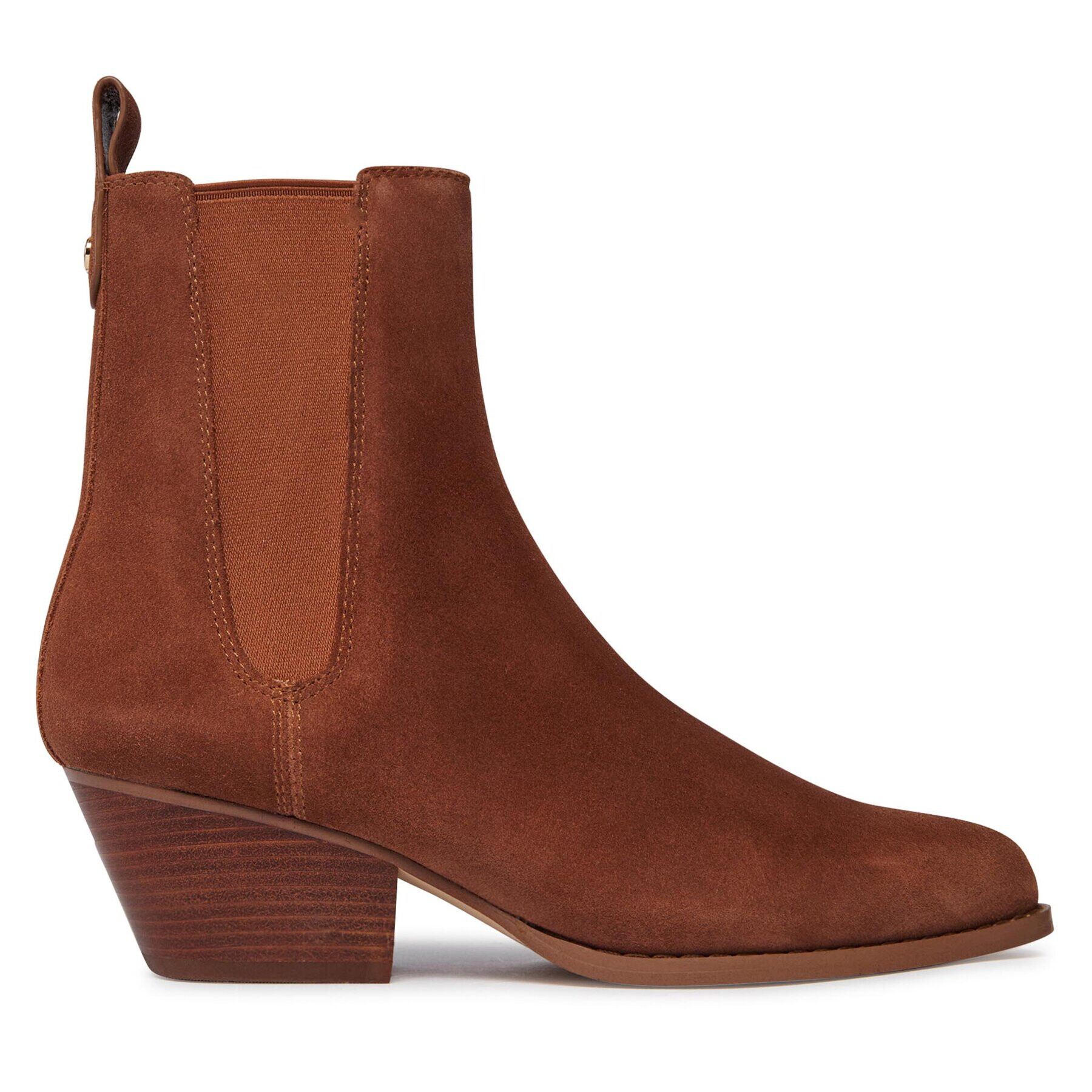 MICHAEL Michael Kors Боти Kinlee Bootie 40F3KNME5S Кафяв - Pepit.bg