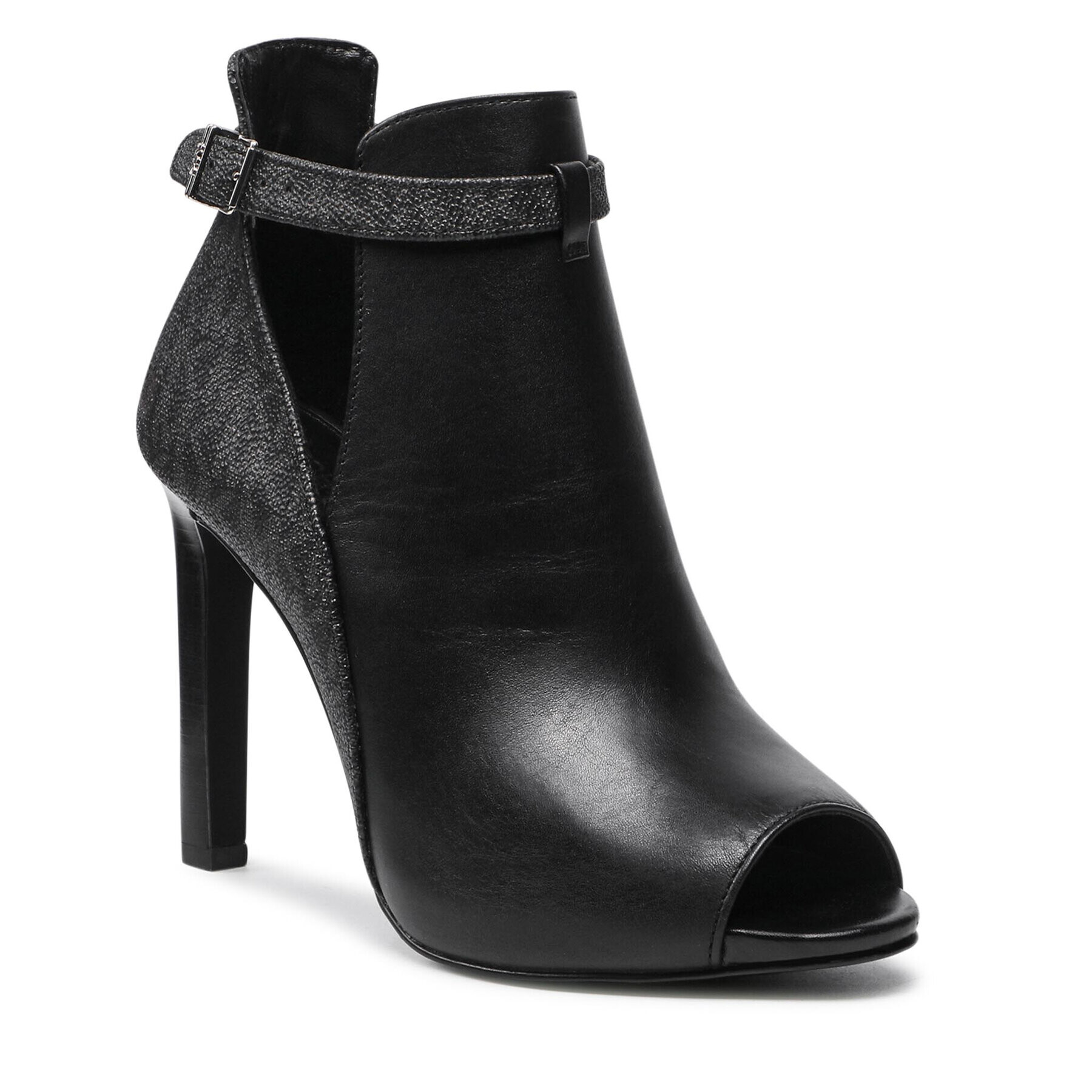 MICHAEL Michael Kors Боти Lawson Ope Toe 40T0LAHS2L Черен - Pepit.bg