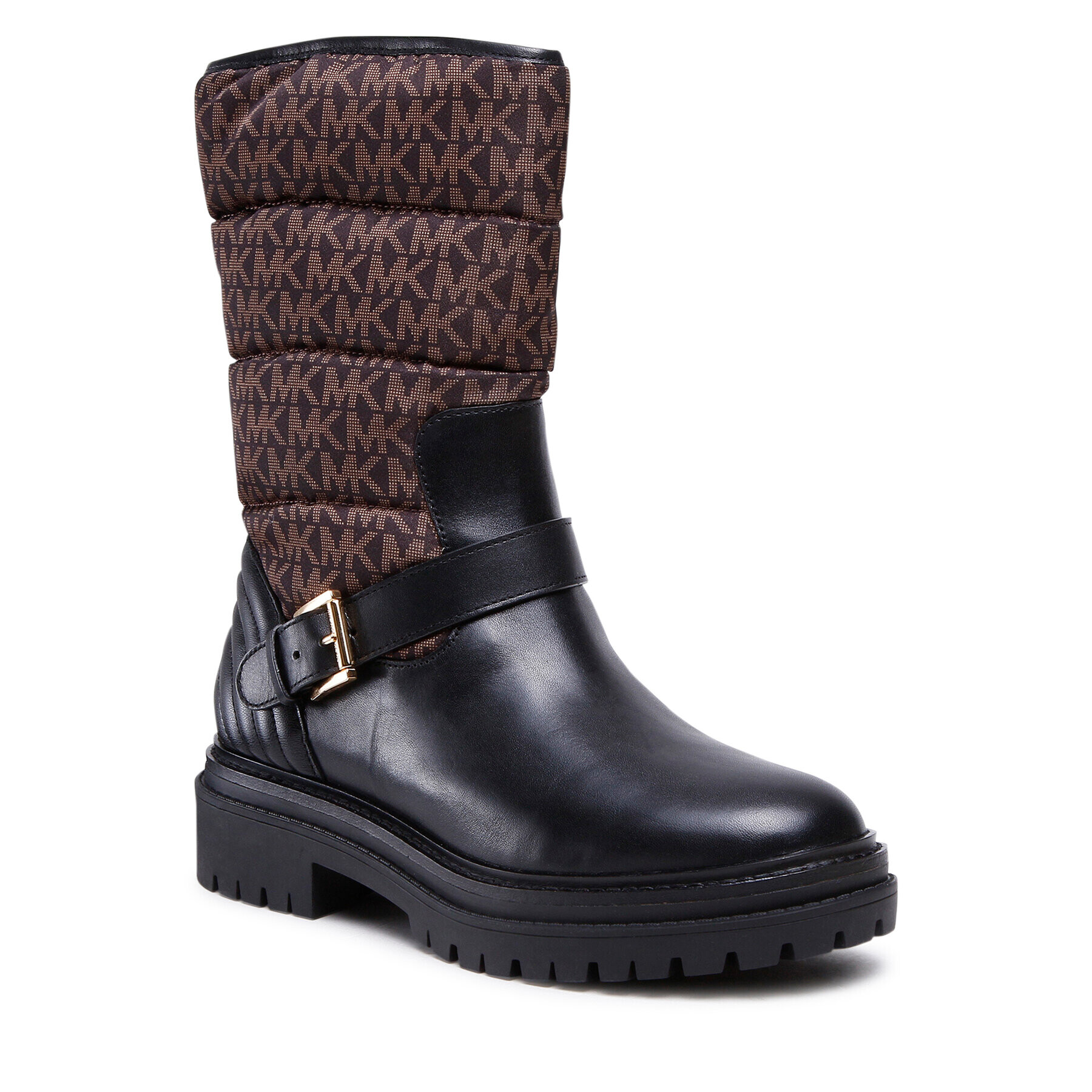 MICHAEL Michael Kors Боти Layton Bootie 40F2LTFE5Y Черен - Pepit.bg