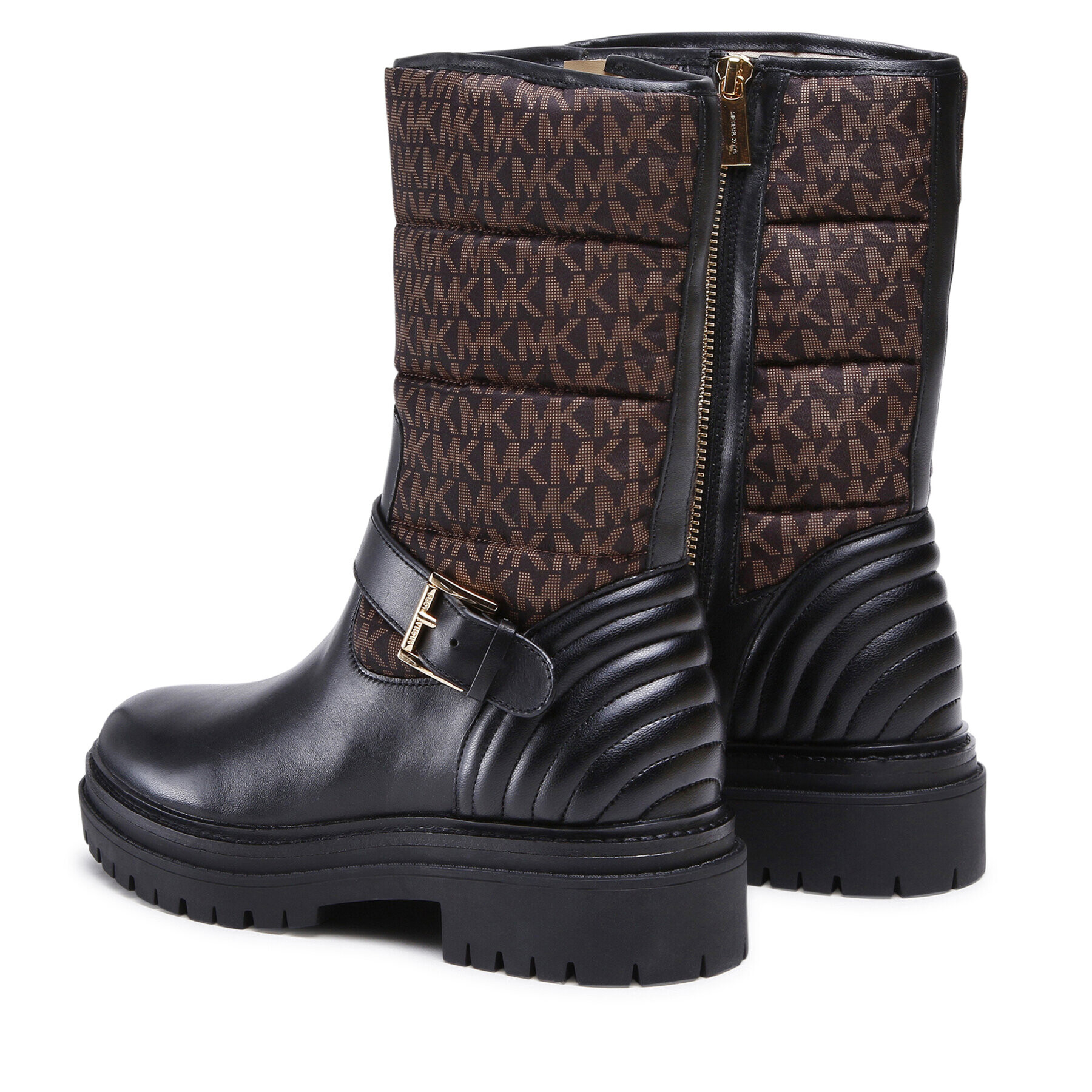 MICHAEL Michael Kors Боти Layton Bootie 40F2LTFE5Y Черен - Pepit.bg