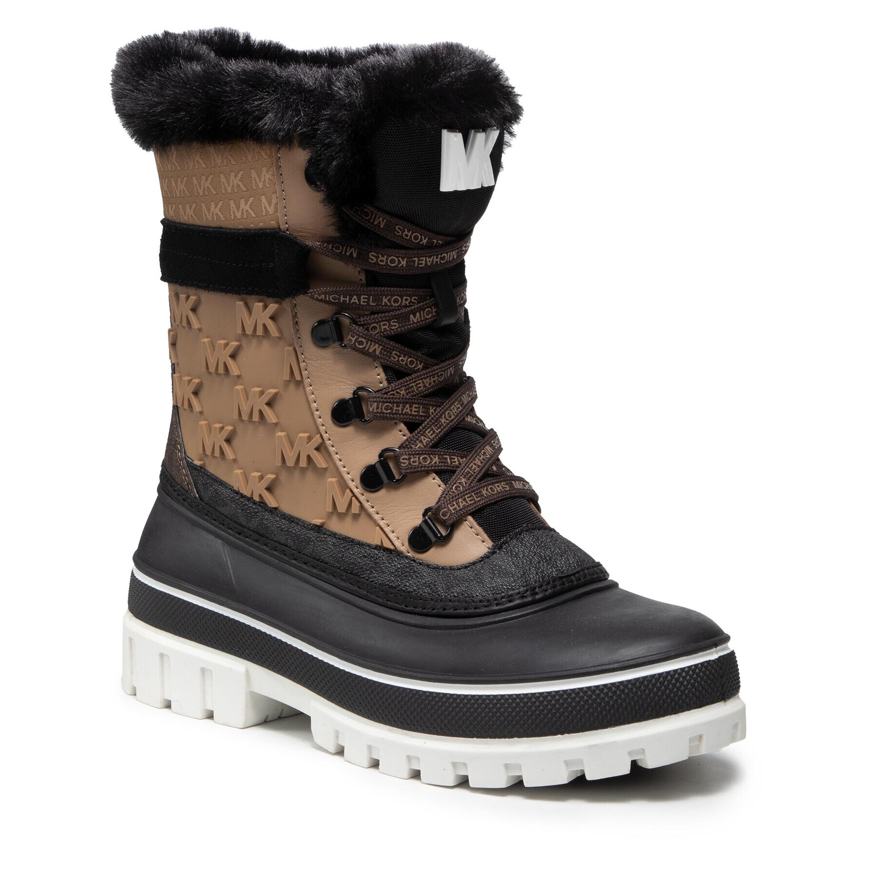 MICHAEL Michael Kors Боти Ozzie Ankle Boot 40F1OZFB6Q Кафяв - Pepit.bg