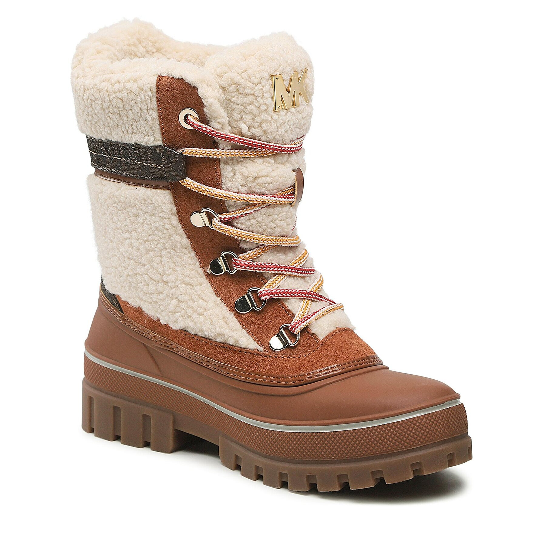 MICHAEL Michael Kors Боти Ozzie Ankle Boot 40F2OZFB5D Кафяв - Pepit.bg