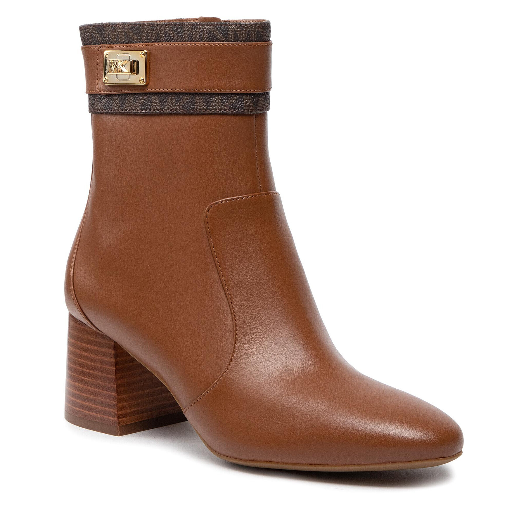 MICHAEL Michael Kors Боти Padma Strap Bootie 40T2PDME6L Кафяв - Pepit.bg