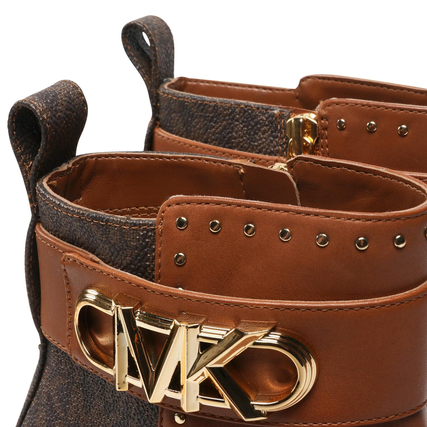 MICHAEL Michael Kors Боти Parker Lug Bootie 40F2PKME8L Кафяв - Pepit.bg