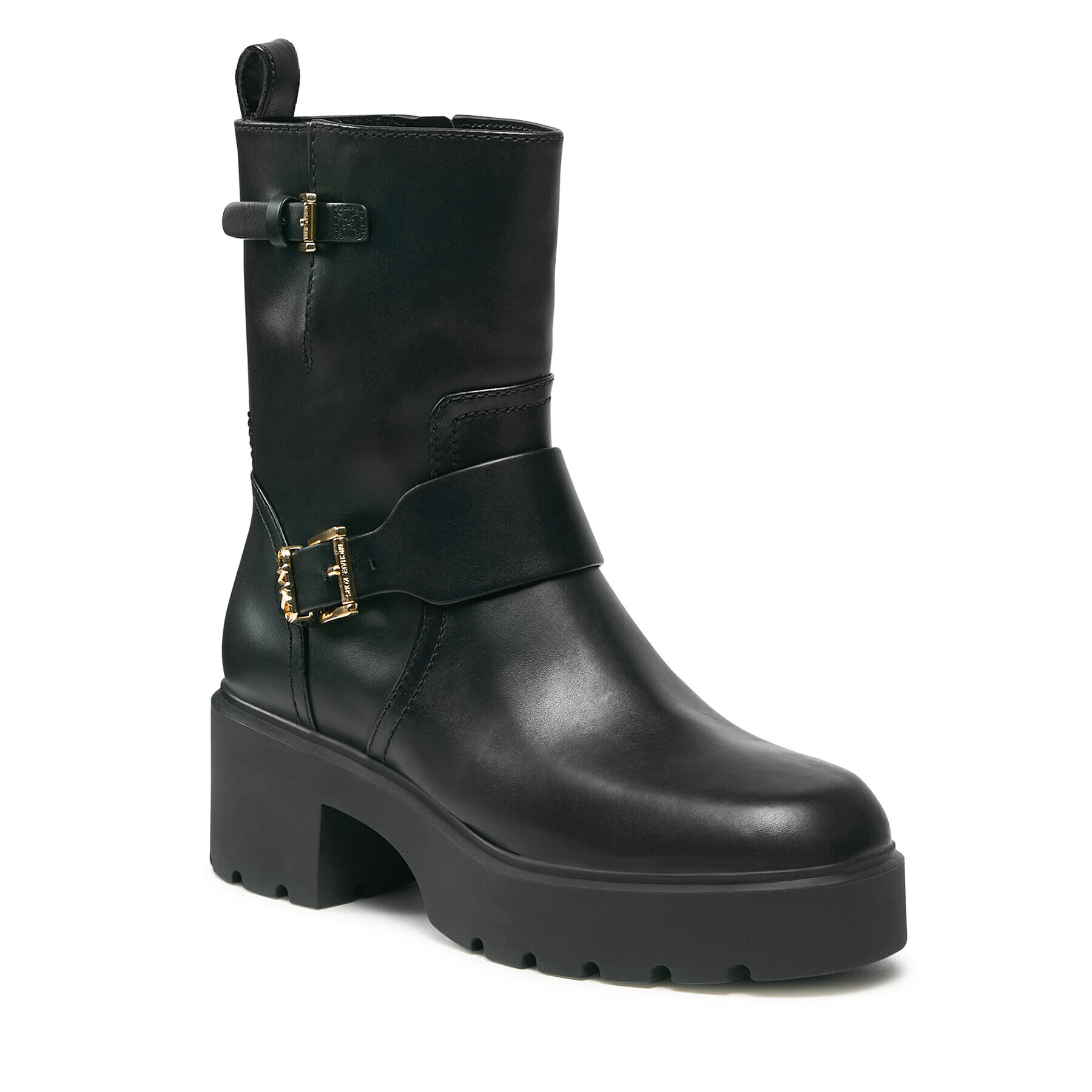 MICHAEL Michael Kors Боти Perry Bootie 40F3PYME5L Черен - Pepit.bg