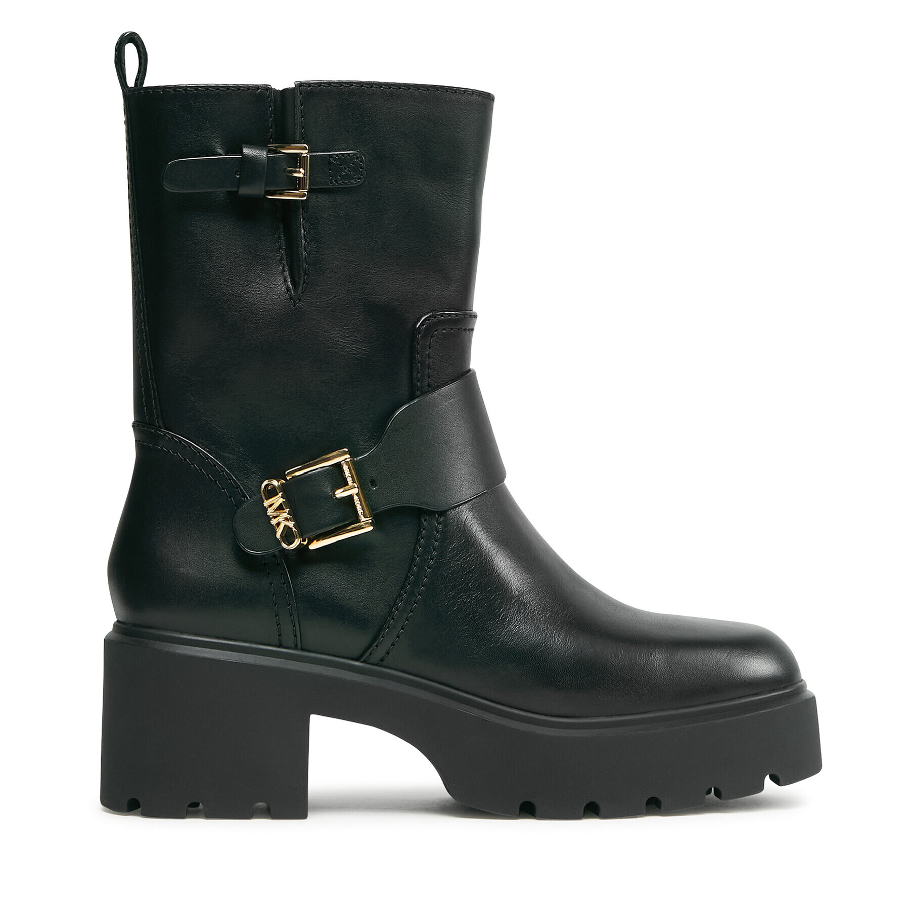 MICHAEL Michael Kors Боти Perry Bootie 40F3PYME5L Черен - Pepit.bg