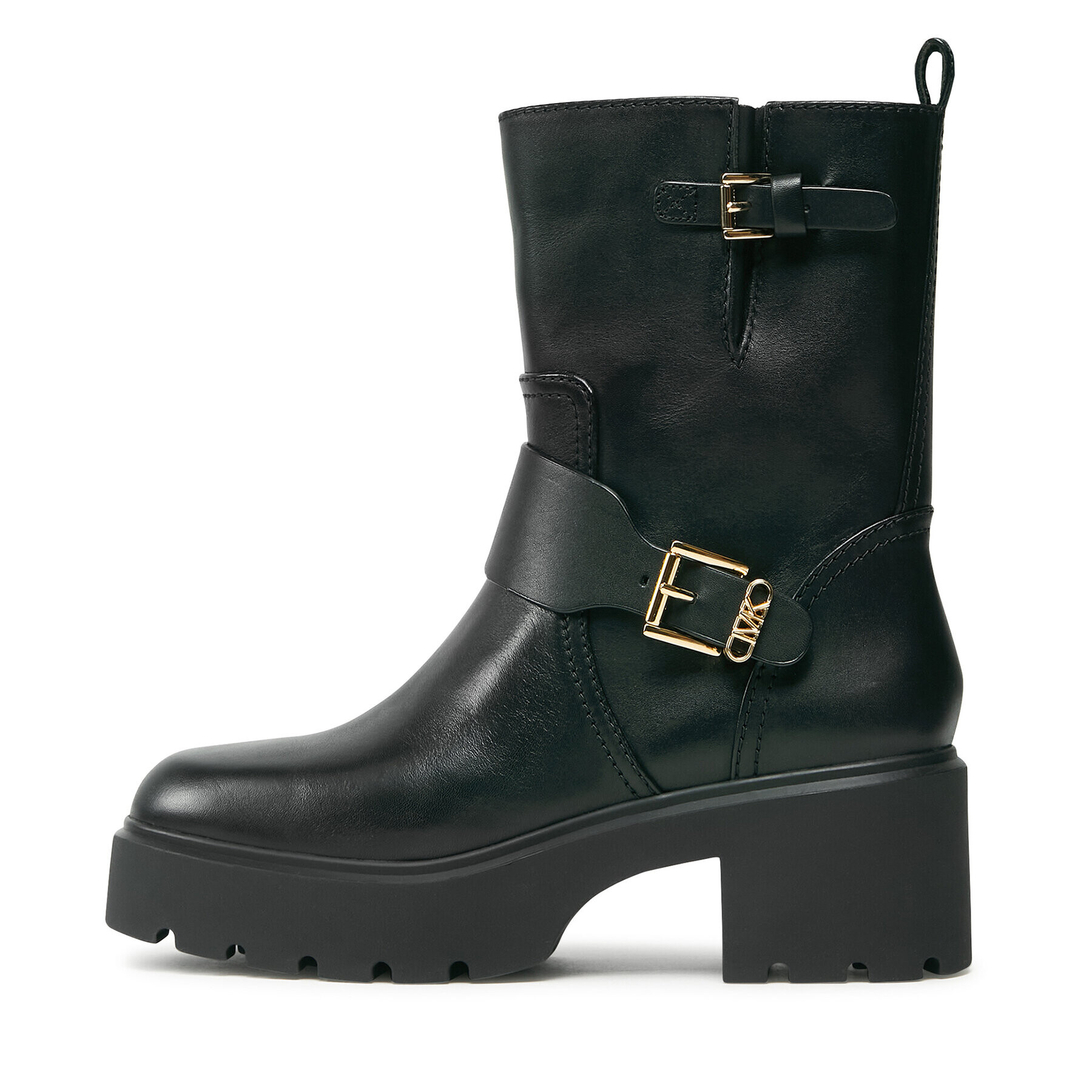 MICHAEL Michael Kors Боти Perry Bootie 40F3PYME5L Черен - Pepit.bg