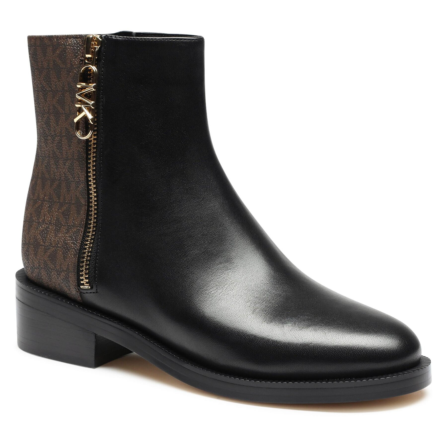MICHAEL Michael Kors Боти Regan Flat 40F3RGME6L Черен - Pepit.bg