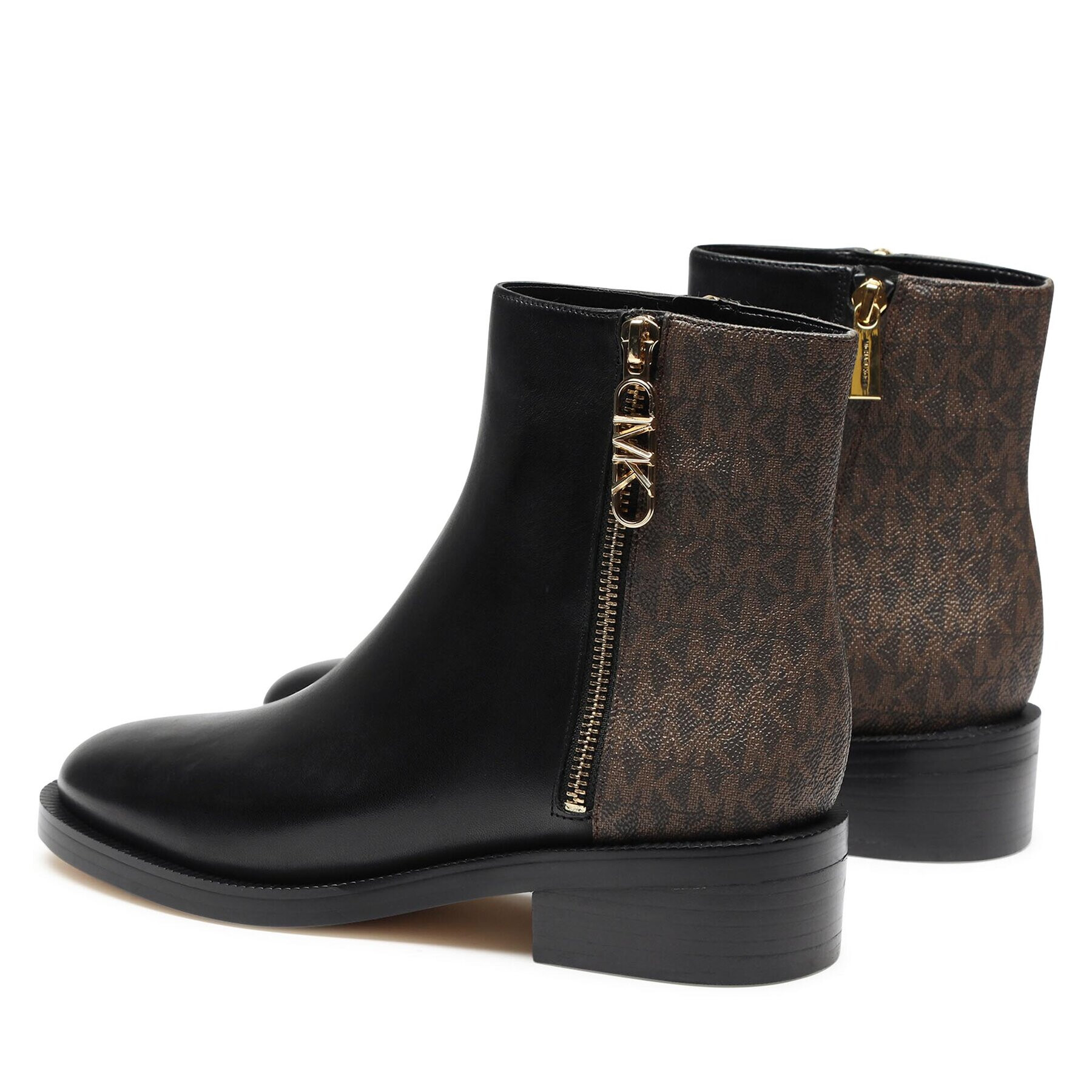 MICHAEL Michael Kors Боти Regan Flat 40F3RGME6L Черен - Pepit.bg