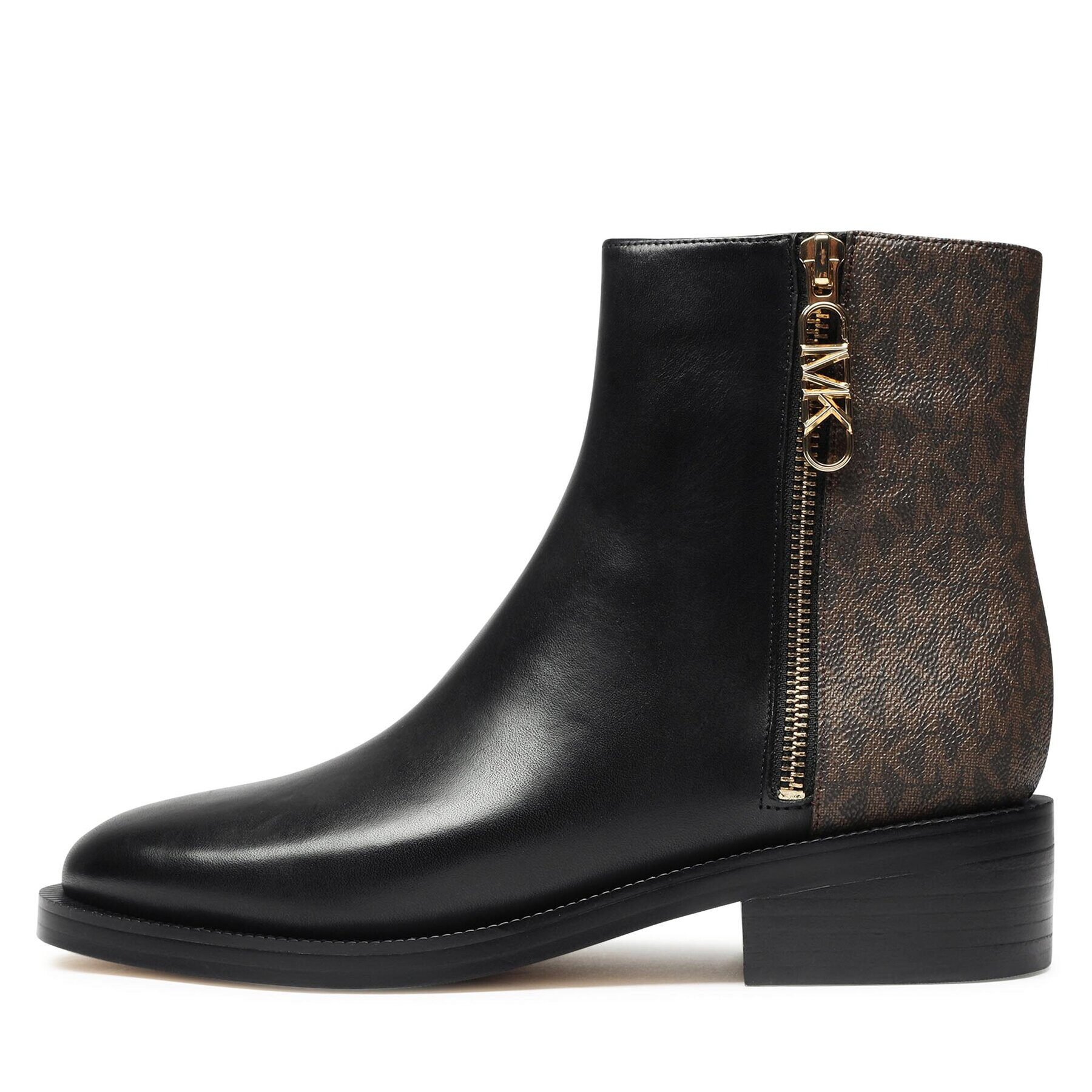 MICHAEL Michael Kors Боти Regan Flat 40F3RGME6L Черен - Pepit.bg