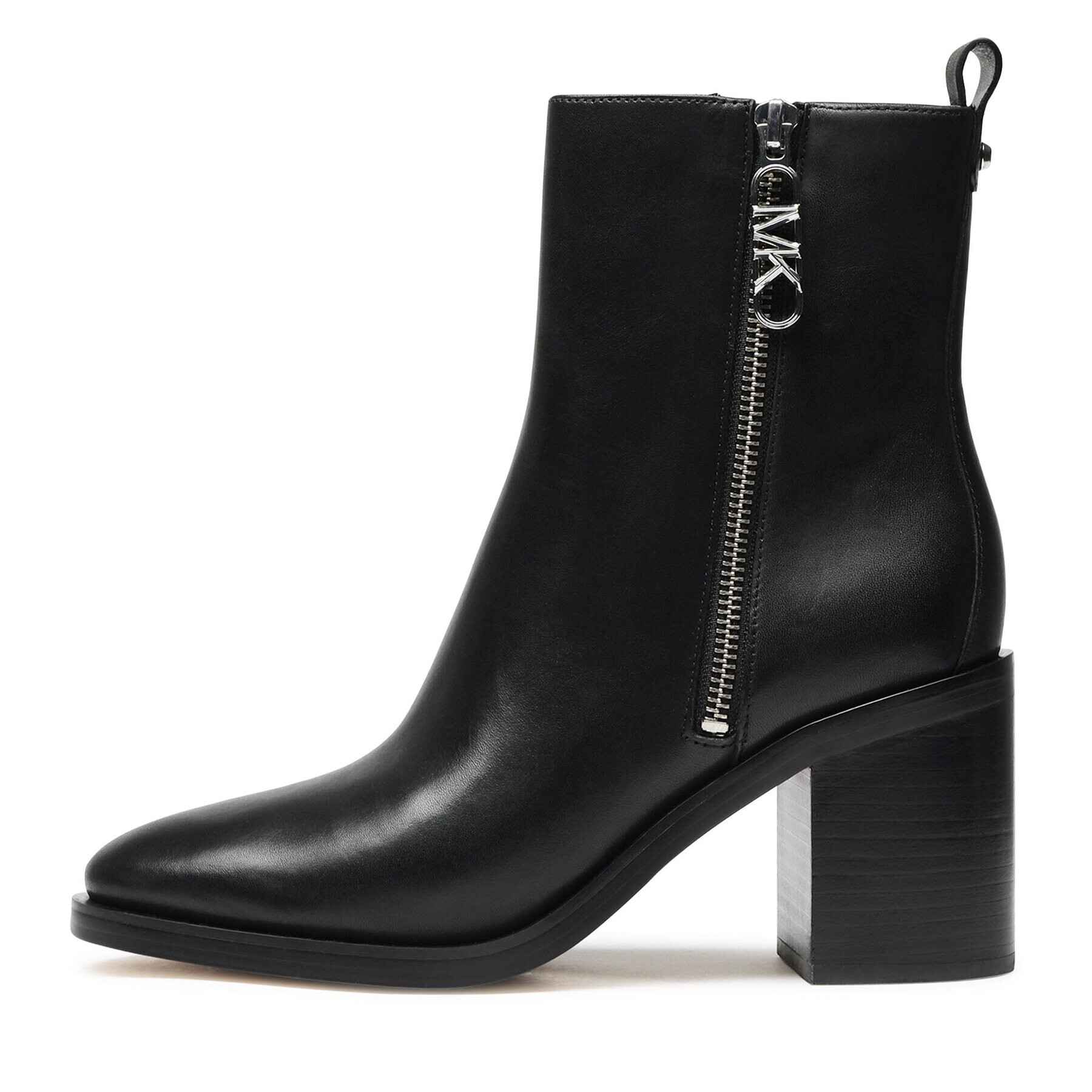 MICHAEL Michael Kors Боти Regan Mid Bootie 40F3RGME7L Черен - Pepit.bg