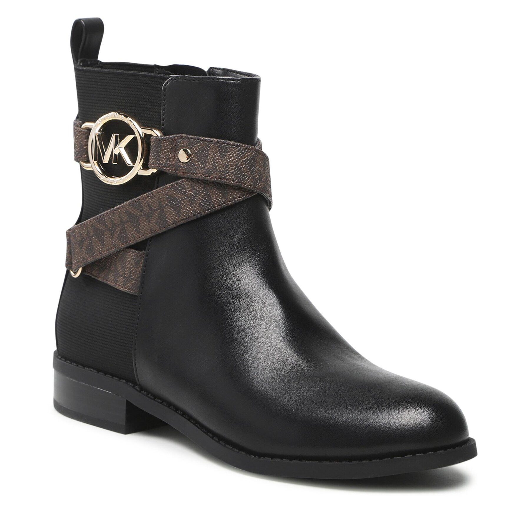 MICHAEL Michael Kors Боти Rory Flat Bootie 40F2ROFE5L Черен - Pepit.bg