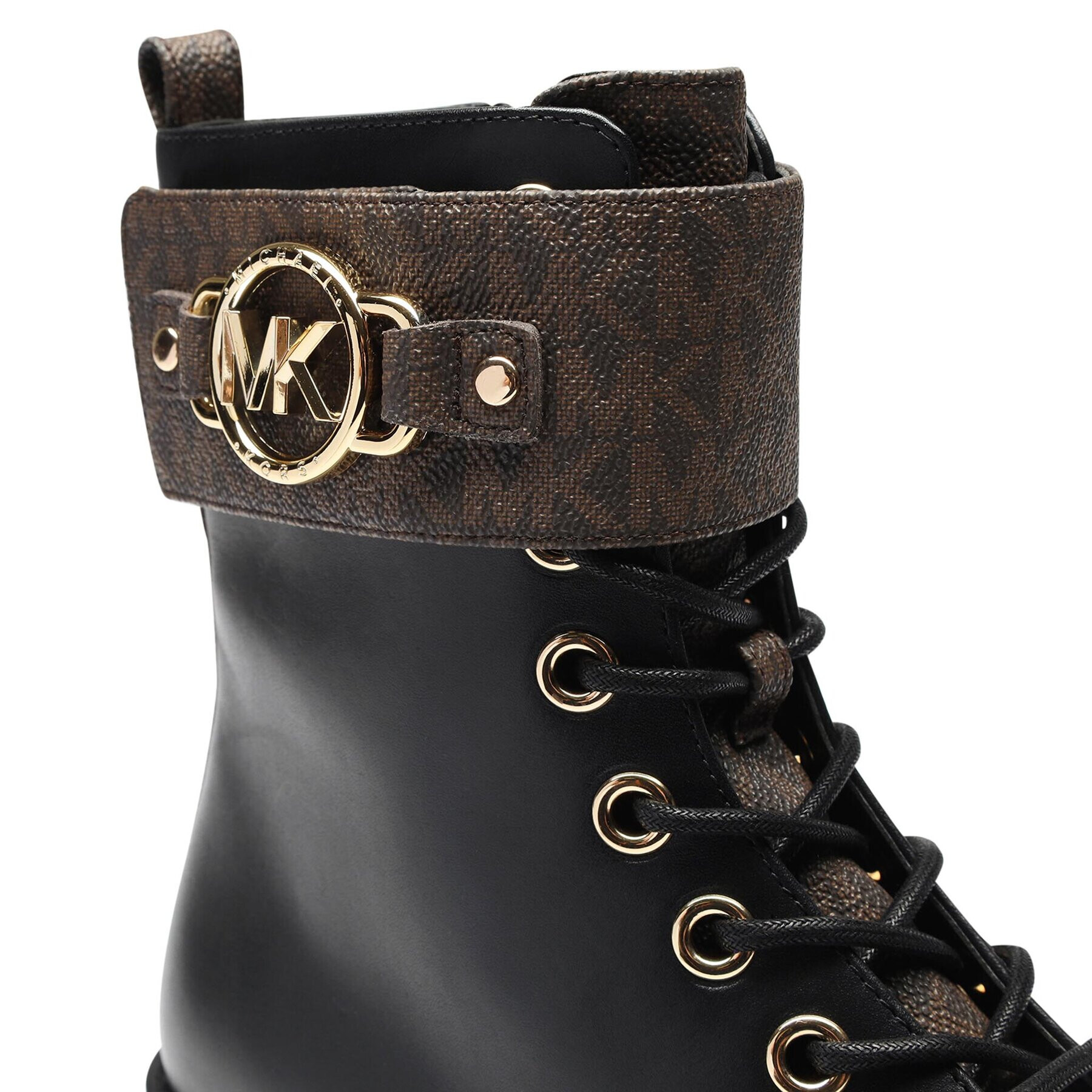 MICHAEL Michael Kors Боти Rory Lace Up 40F3ROFE1L Черен - Pepit.bg