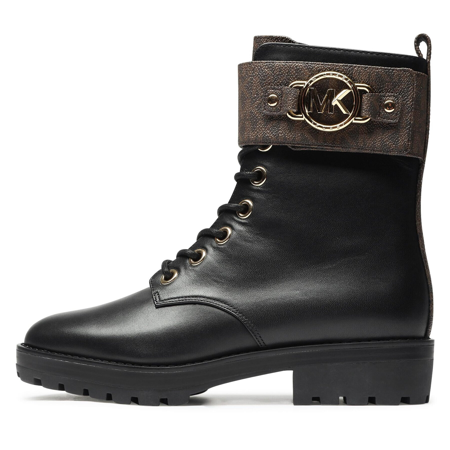 MICHAEL Michael Kors Боти Rory Lace Up 40F3ROFE1L Черен - Pepit.bg