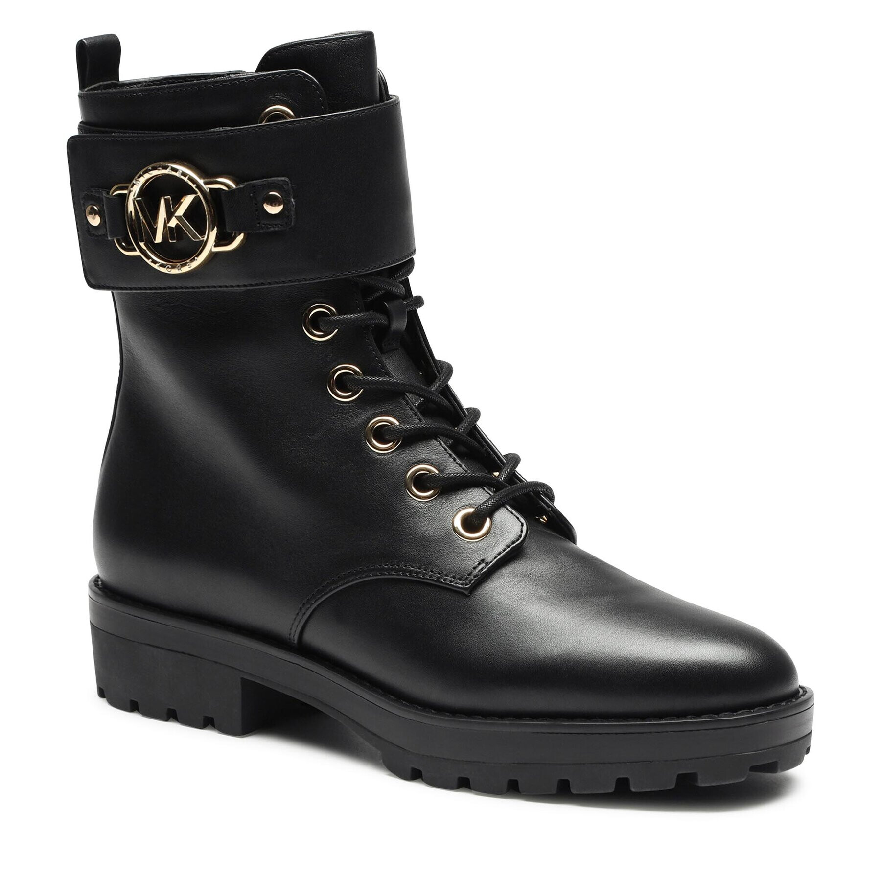 MICHAEL Michael Kors Боти Rory Lace Up 40F3ROFE8L Черен - Pepit.bg
