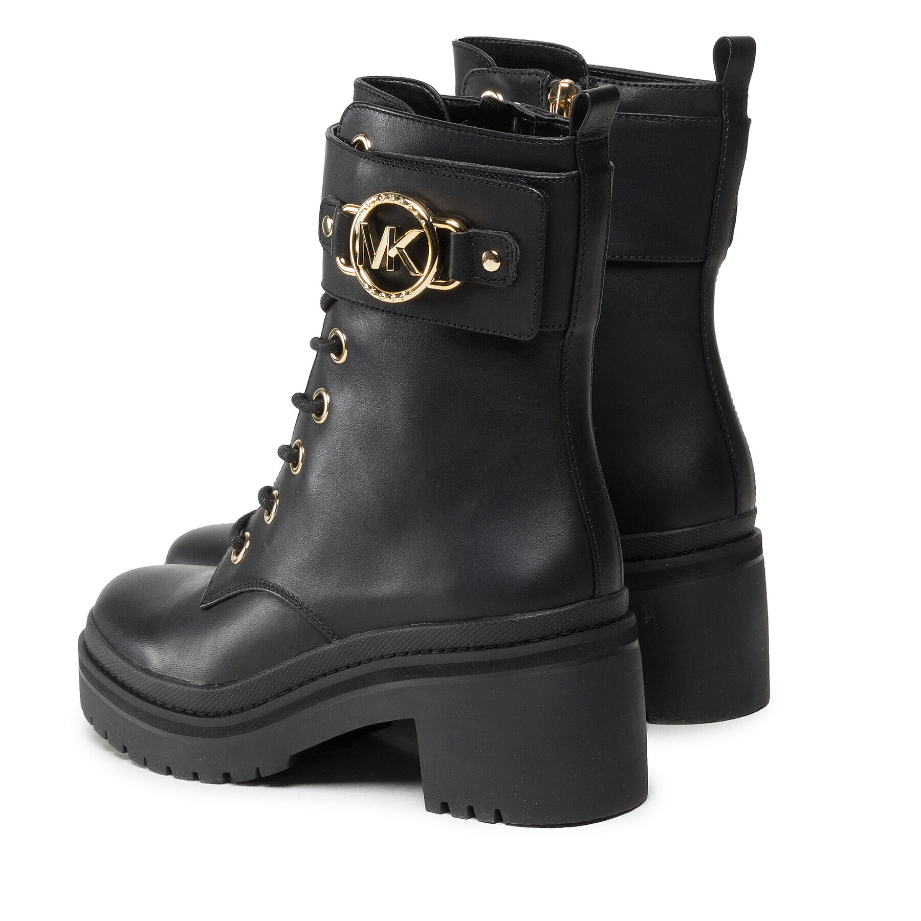 MICHAEL Michael Kors Боти Rory Lug Bootie 40F2ROME6L Черен - Pepit.bg