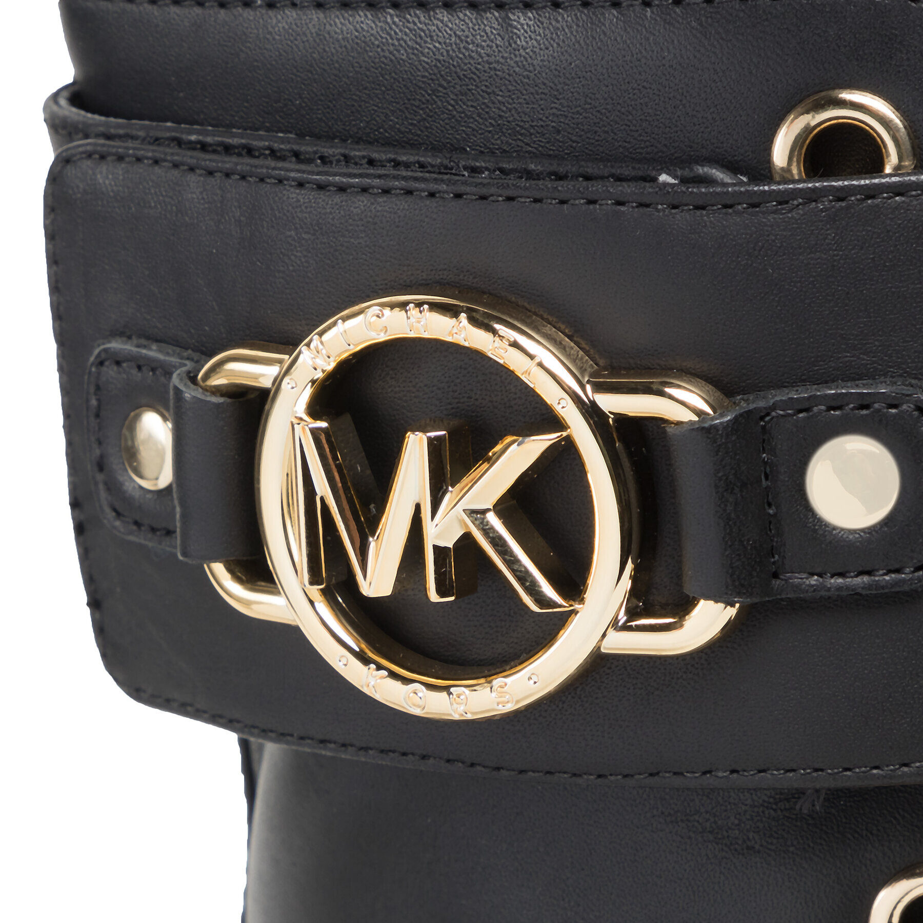 MICHAEL Michael Kors Боти Rory Lug Bootie 40F2ROME6L Черен - Pepit.bg