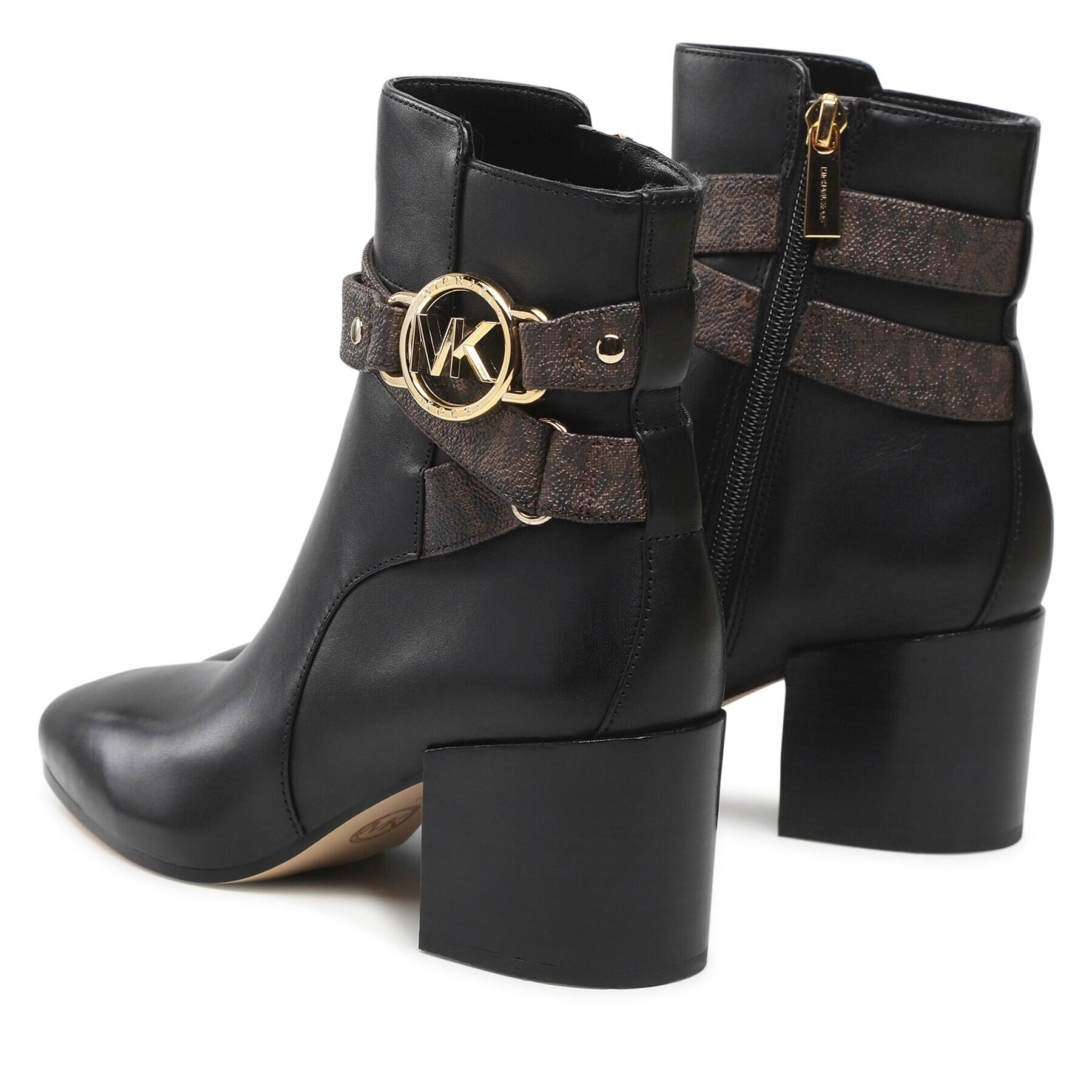 MICHAEL Michael Kors Боти Rory Mid Bootie 40F2ROME3L Черен - Pepit.bg