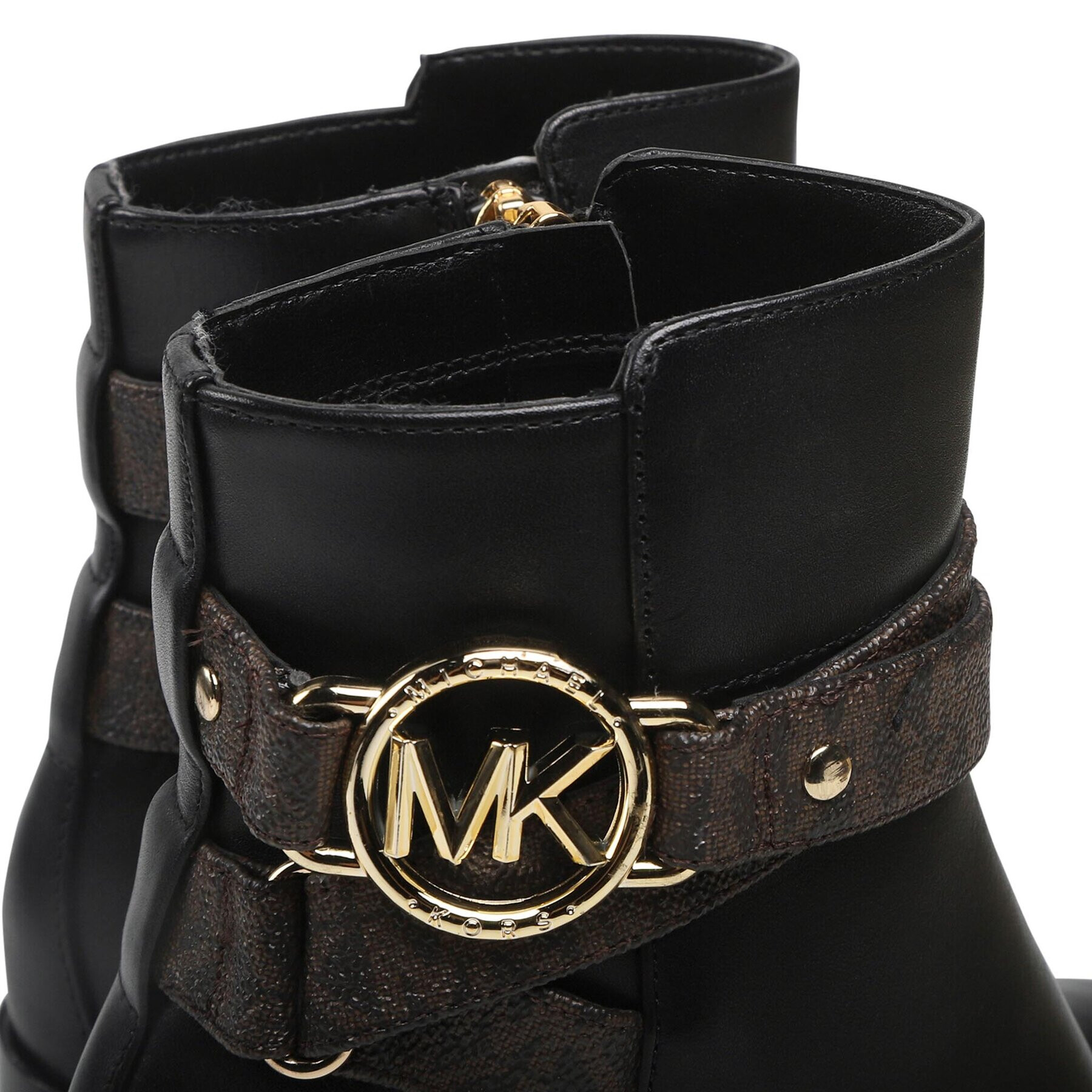 MICHAEL Michael Kors Боти Rory Mid Bootie 40F2ROME3L Черен - Pepit.bg