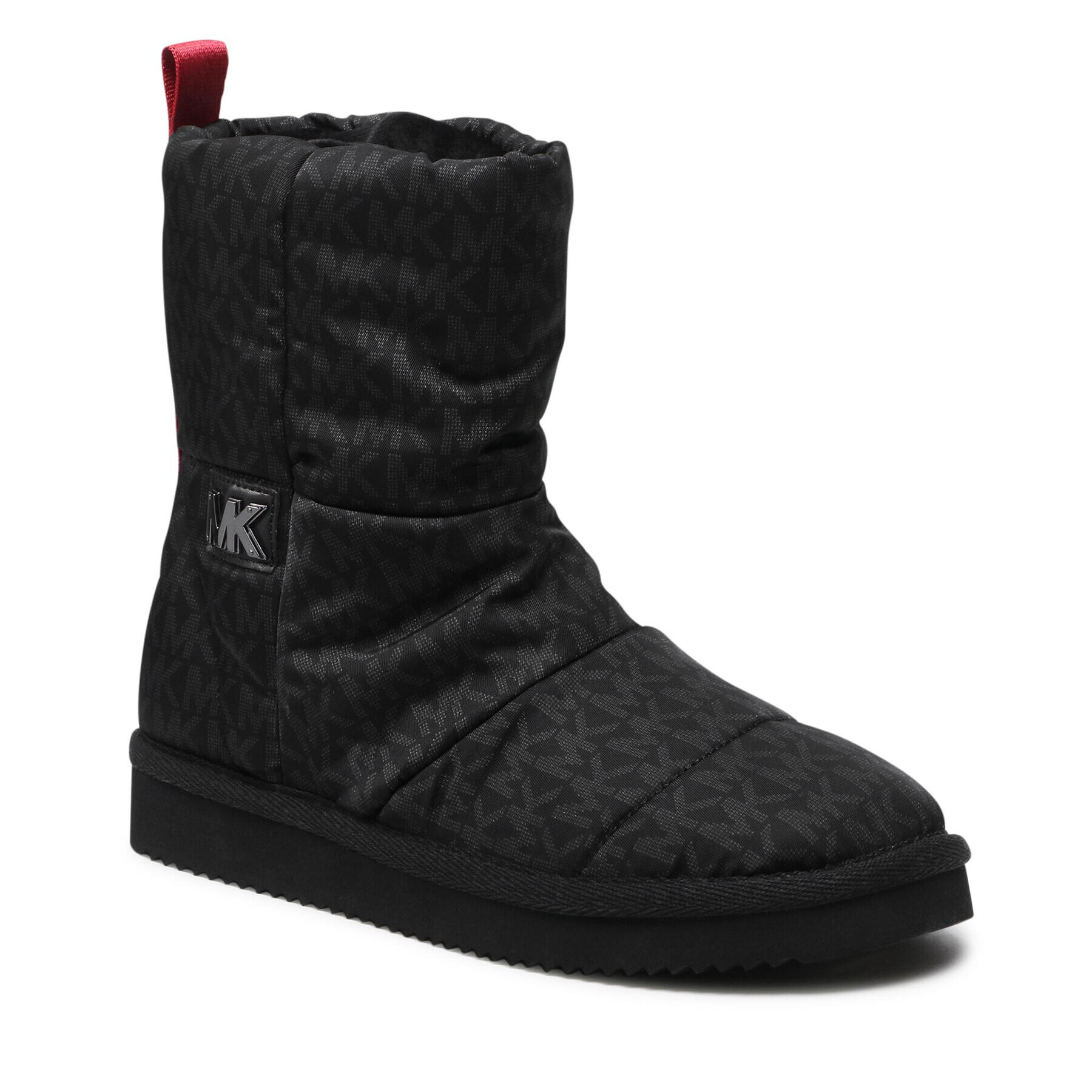 MICHAEL Michael Kors Боти Stark Slipper Bootie 40R2SRFP1D Черен - Pepit.bg