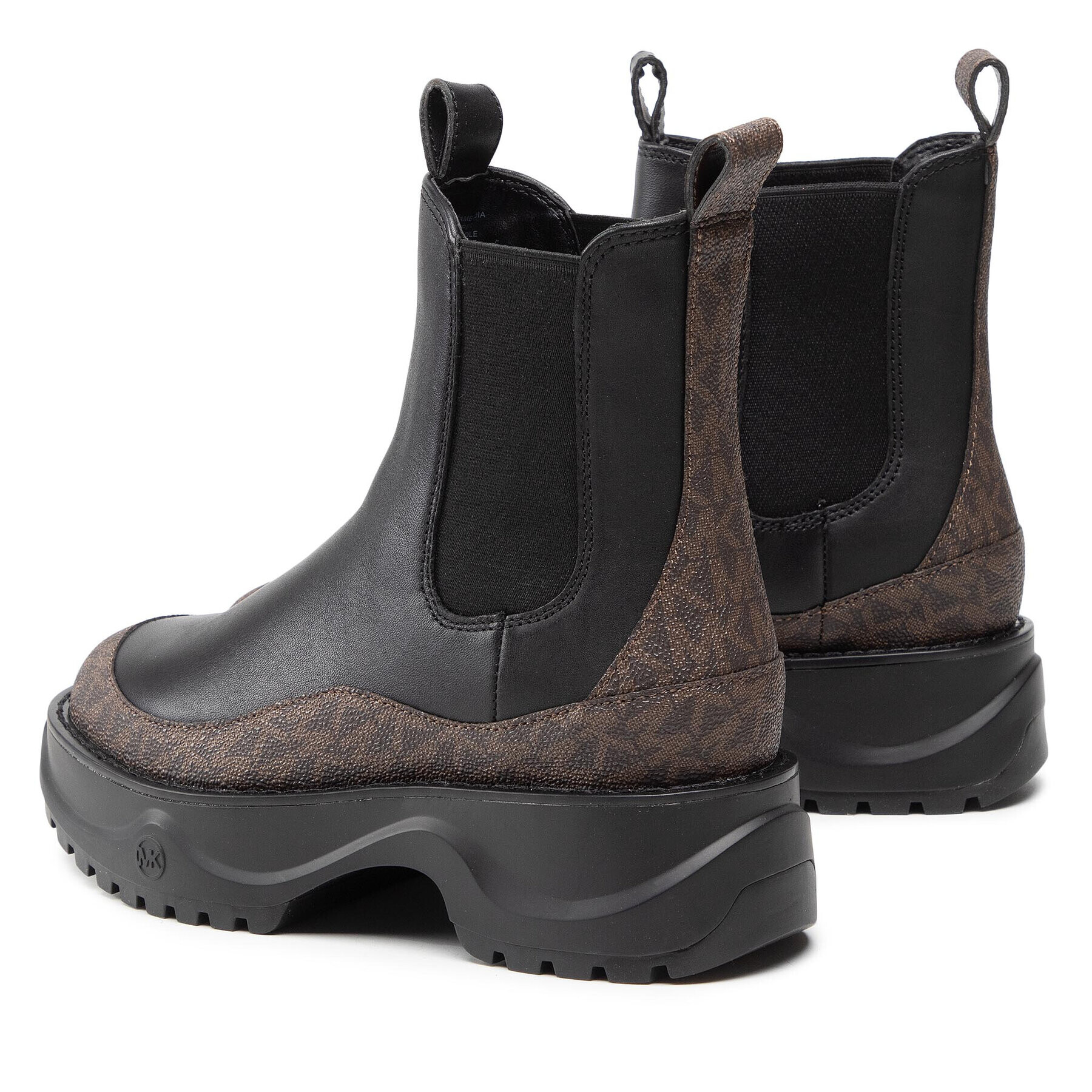 MICHAEL Michael Kors Боти тип челси Dupree Bootie 40F1DUFE6L Черен - Pepit.bg
