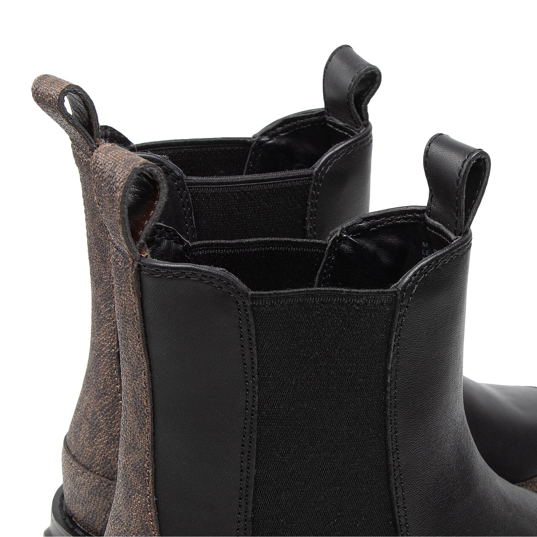 MICHAEL Michael Kors Боти тип челси Dupree Bootie 40F1DUFE6L Черен - Pepit.bg