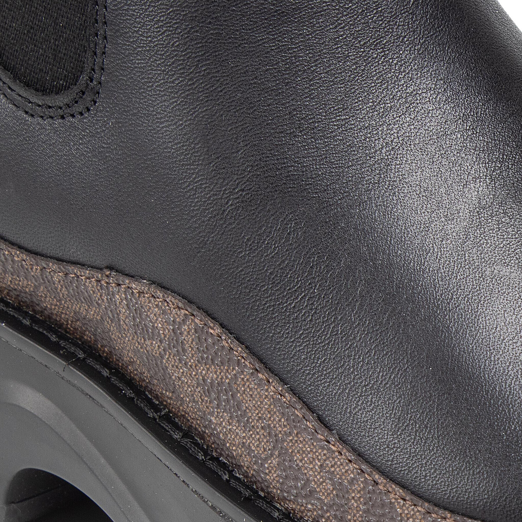MICHAEL Michael Kors Боти тип челси Dupree Bootie 40F1DUFE6L Черен - Pepit.bg
