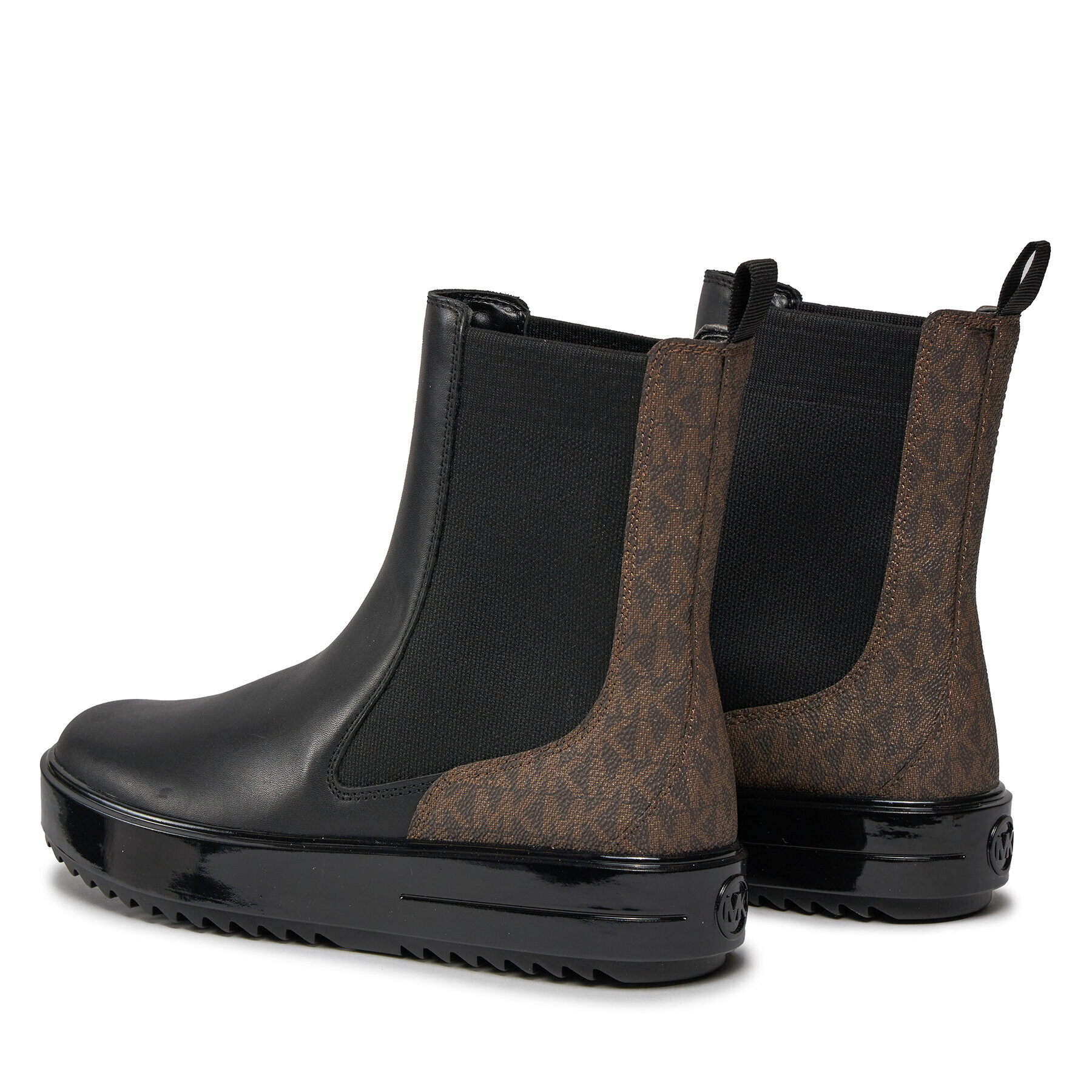 MICHAEL Michael Kors Боти тип челси Emmet Bootie 43H3EMFE7L Черен - Pepit.bg