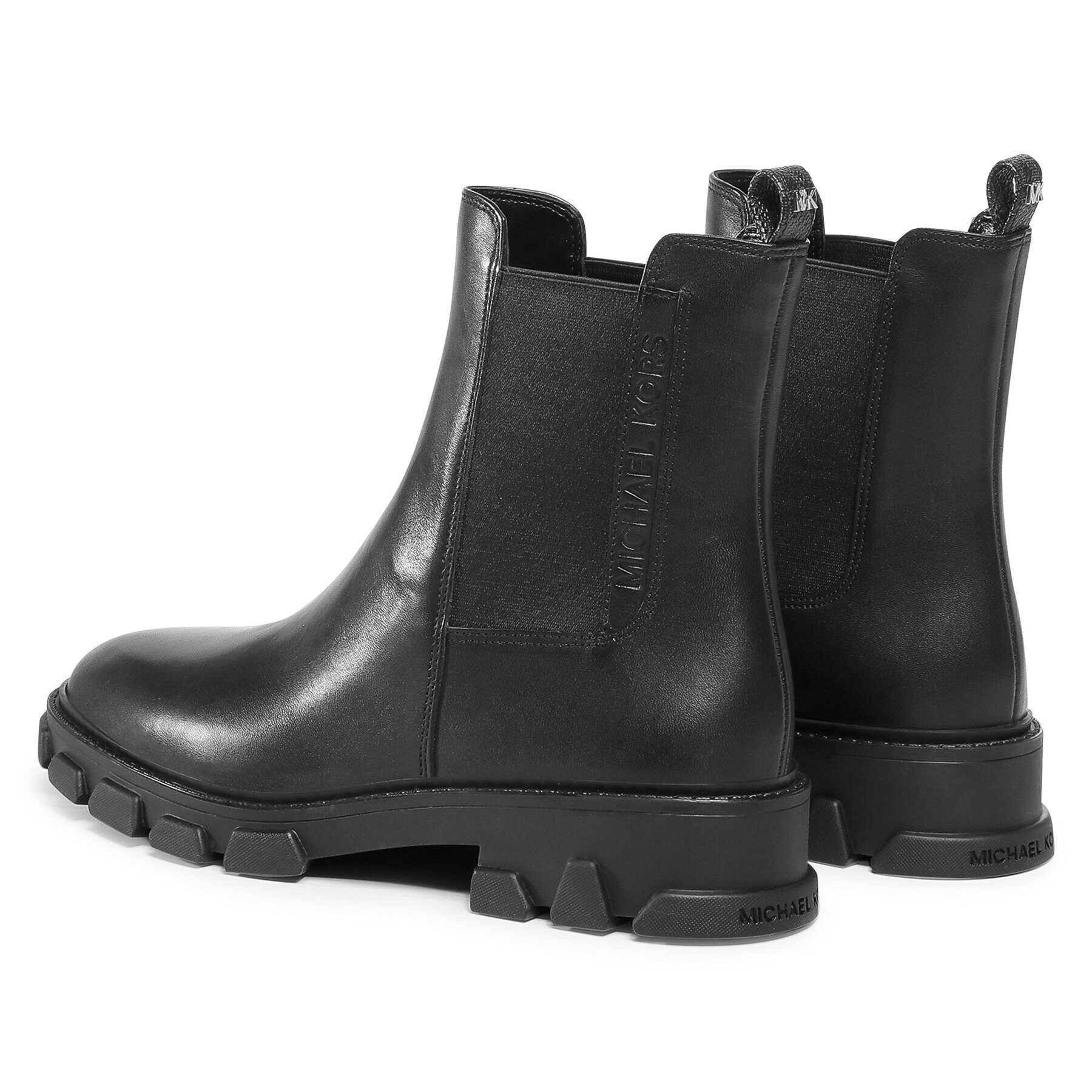 MICHAEL Michael Kors Боти тип челси Ridley Bootie 40F0RIFE7L Черен - Pepit.bg