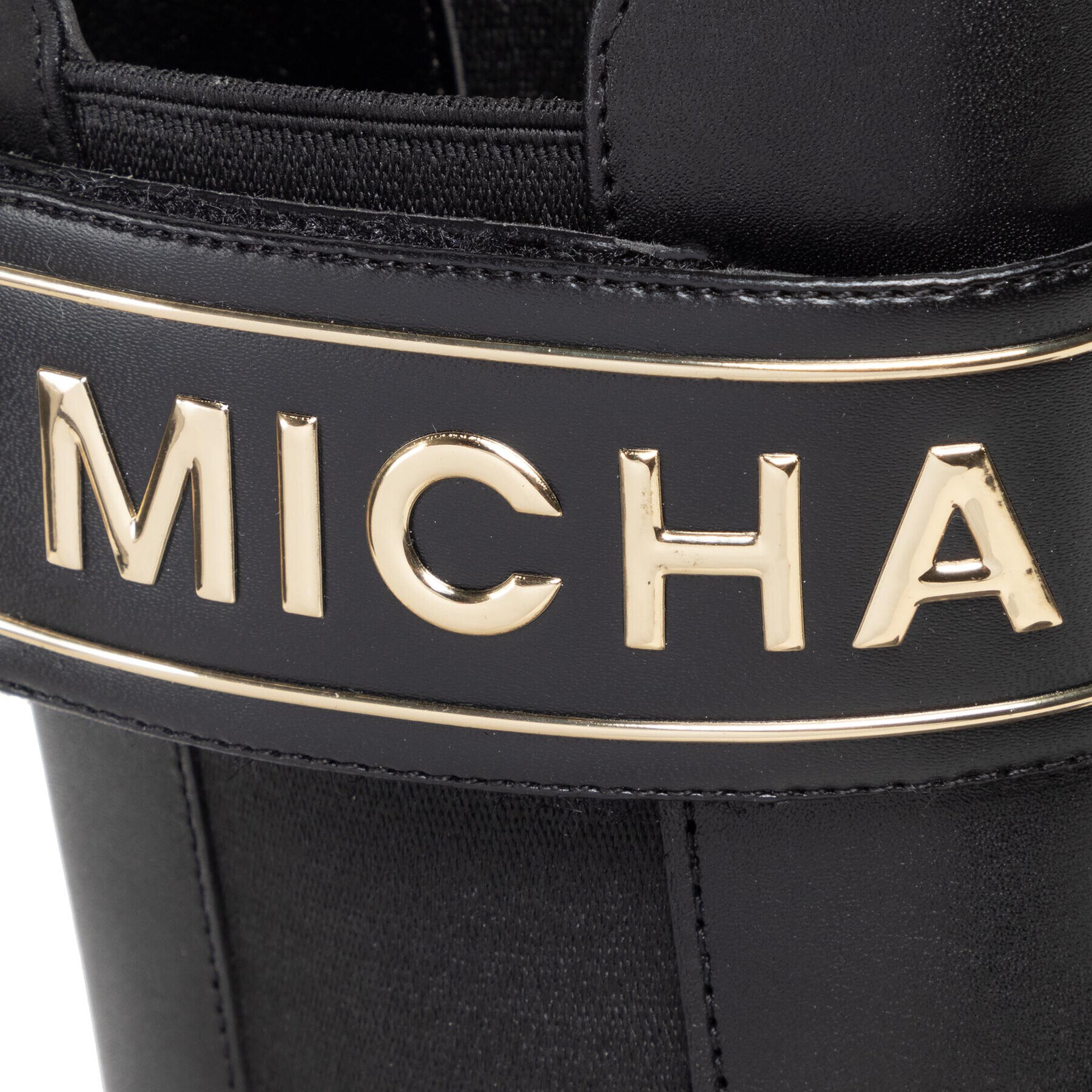 MICHAEL Michael Kors Боти тип челси Ridley Strap 40T2RIFB5L Черен - Pepit.bg