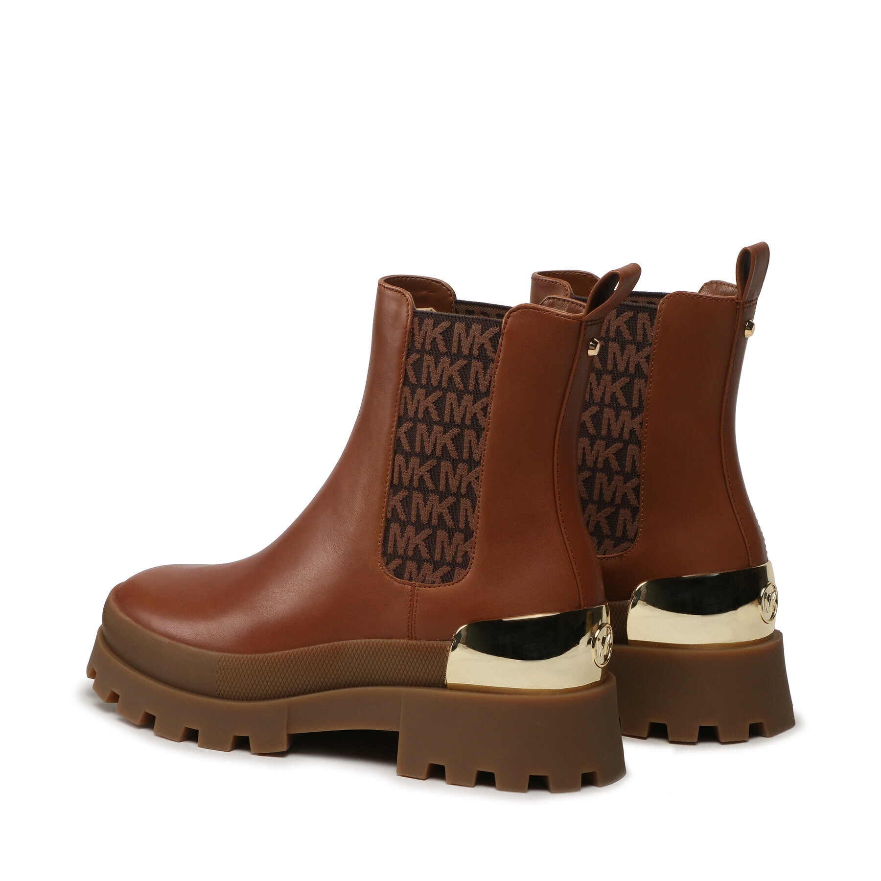 MICHAEL Michael Kors Боти тип челси Rowan Bootie 40F3RWFE7L Кафяв - Pepit.bg