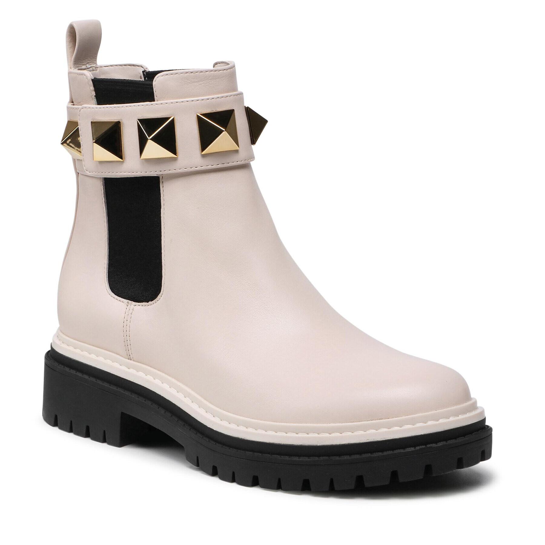 MICHAEL Michael Kors Боти тип челси Stark Ankle Boot 40R2SRFB7L Бежов - Pepit.bg