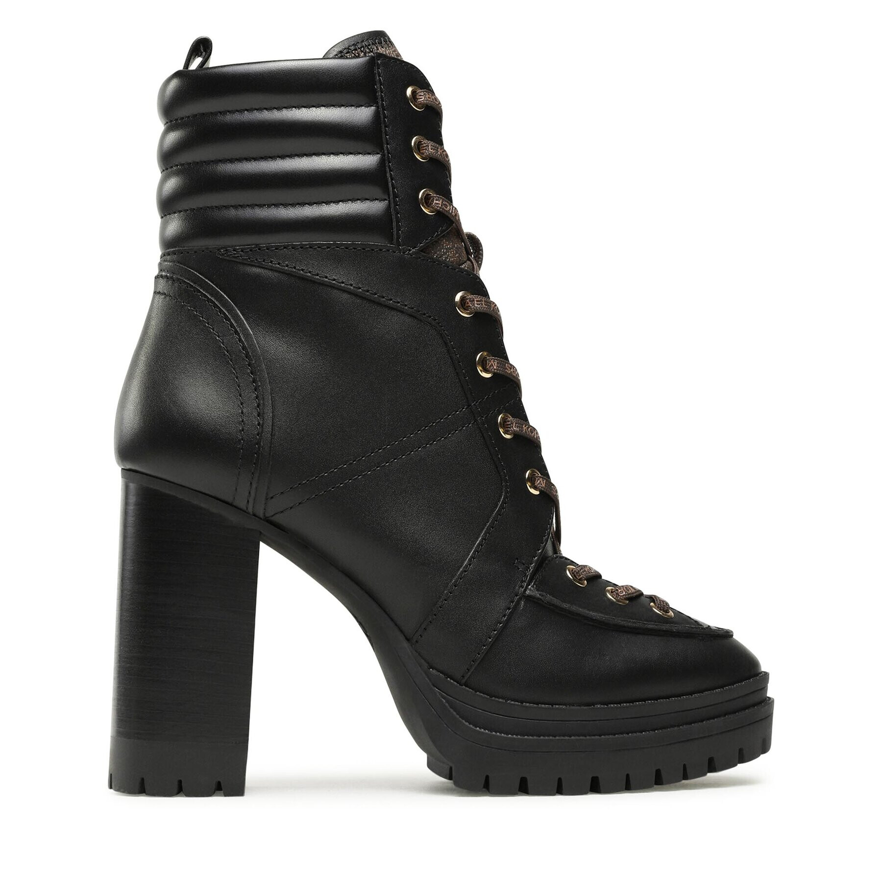MICHAEL Michael Kors Боти Yvonne Bootie 40F3YVHE6L Черен - Pepit.bg