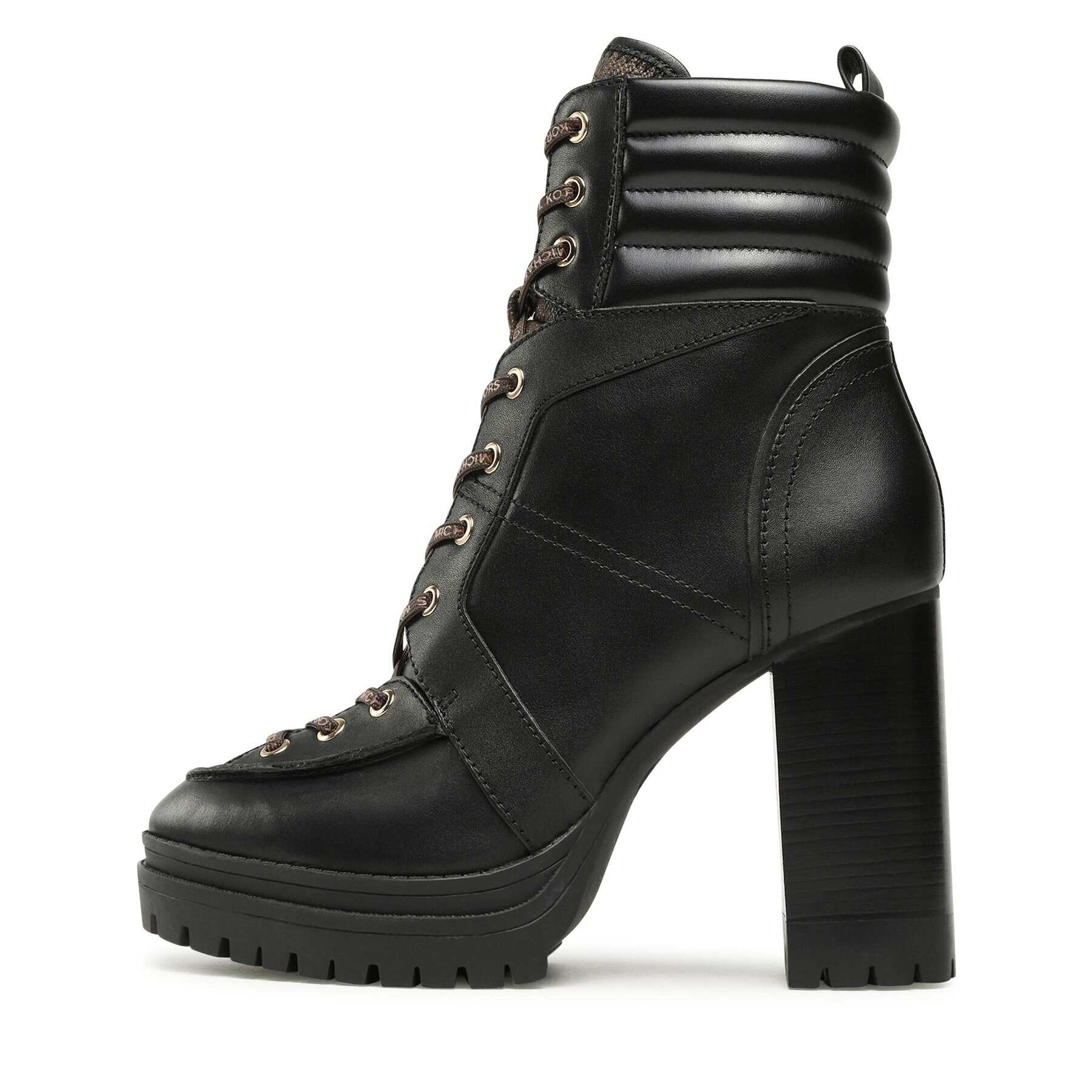 MICHAEL Michael Kors Боти Yvonne Bootie 40F3YVHE6L Черен - Pepit.bg
