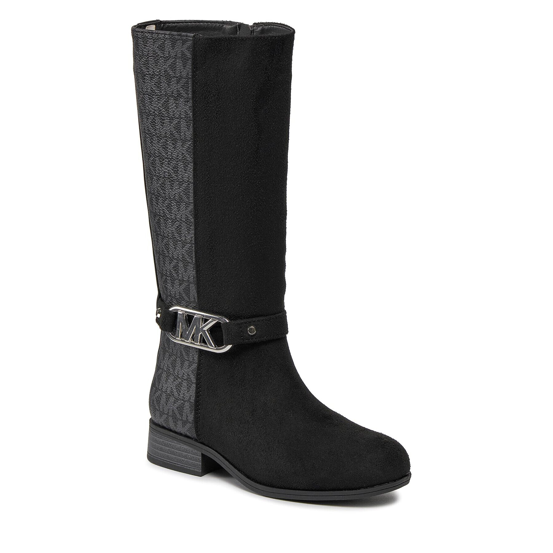 MICHAEL Michael Kors Ботуши Finley Kincaid 2 MK100806 Черен - Pepit.bg