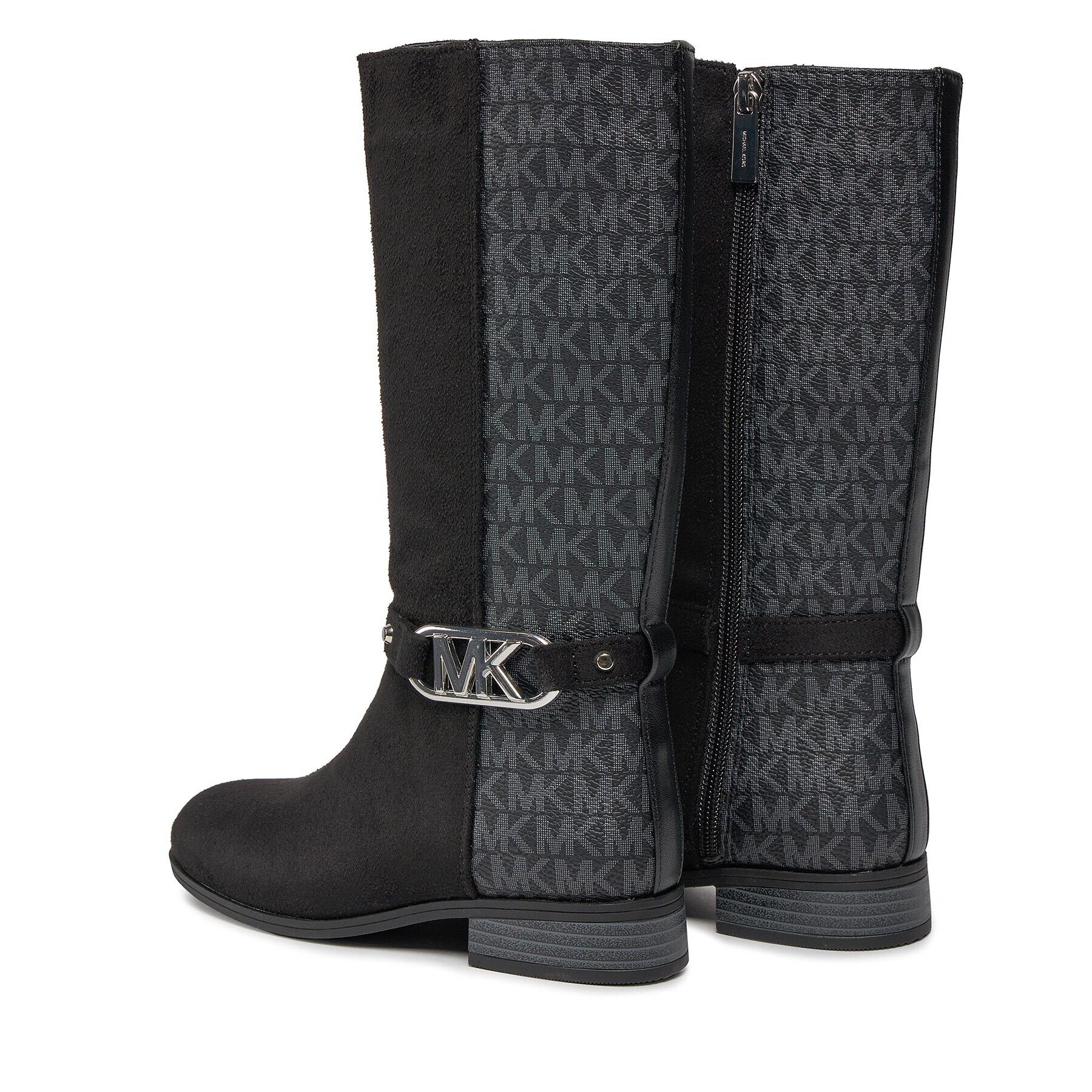 MICHAEL Michael Kors Ботуши Finley Kincaid 2 MK100806 Черен - Pepit.bg
