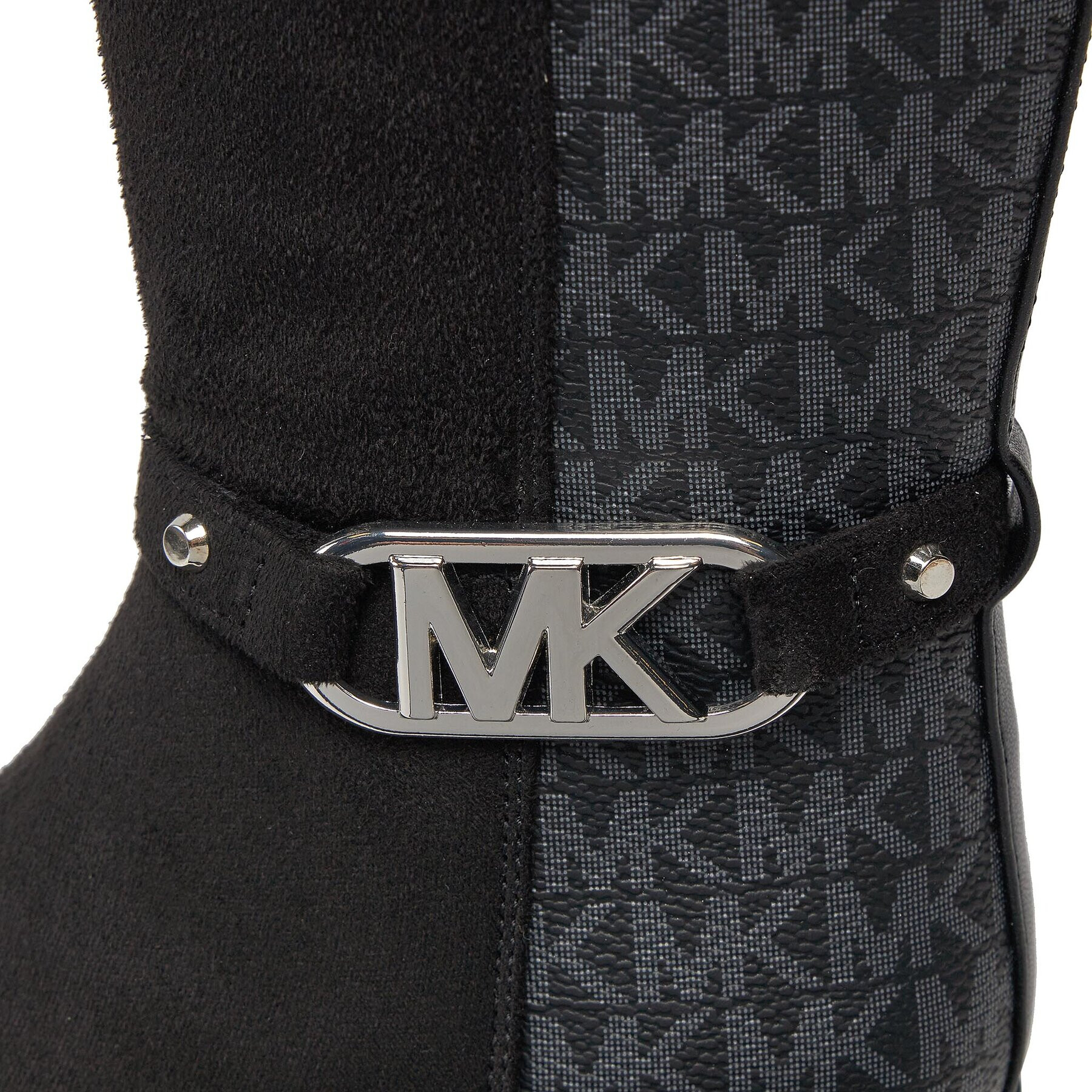 MICHAEL Michael Kors Ботуши Finley Kincaid 2 MK100806 Черен - Pepit.bg