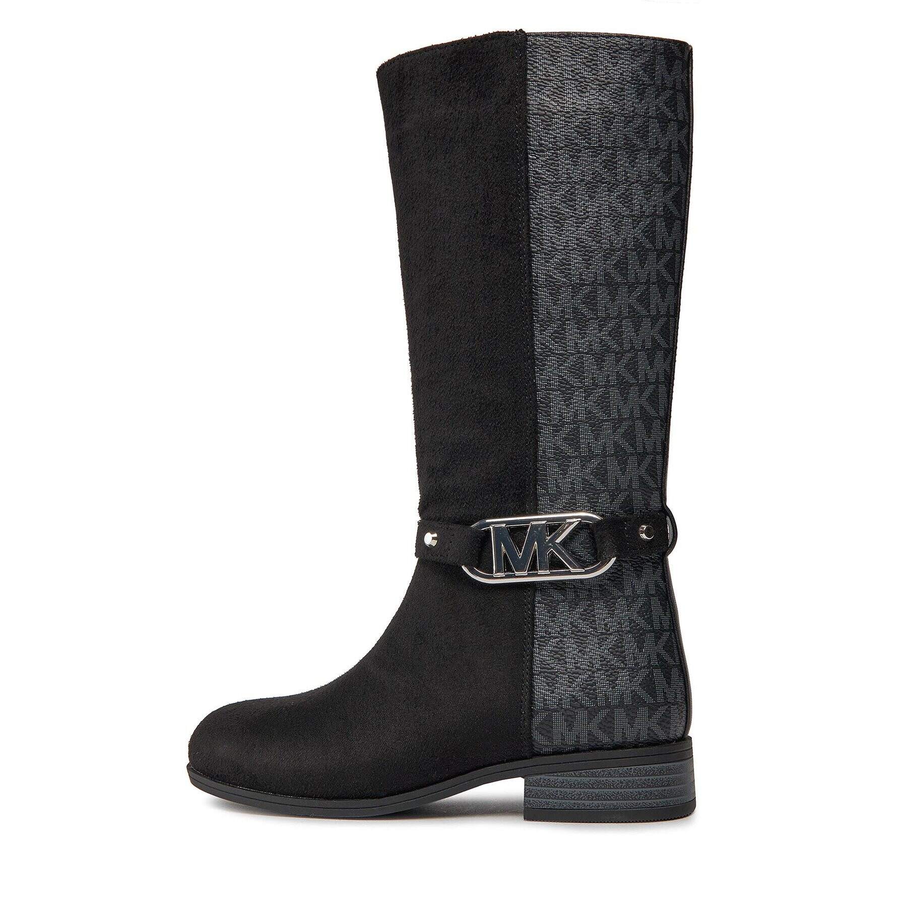 MICHAEL Michael Kors Ботуши Finley Kincaid 2 MK100806 Черен - Pepit.bg