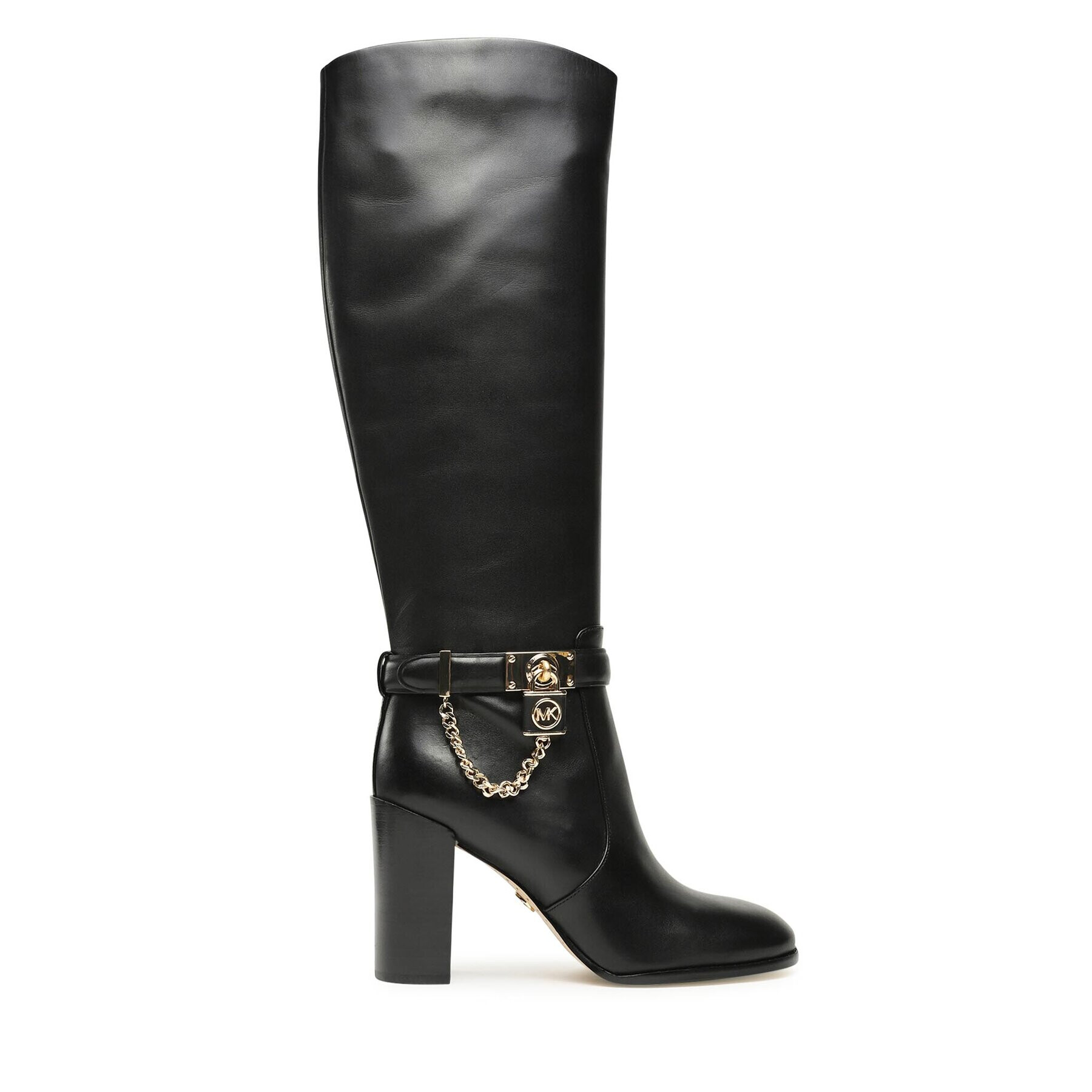 MICHAEL Michael Kors Ботуши Hamilton Heeled Boot 40F3HAHB5L Черен - Pepit.bg