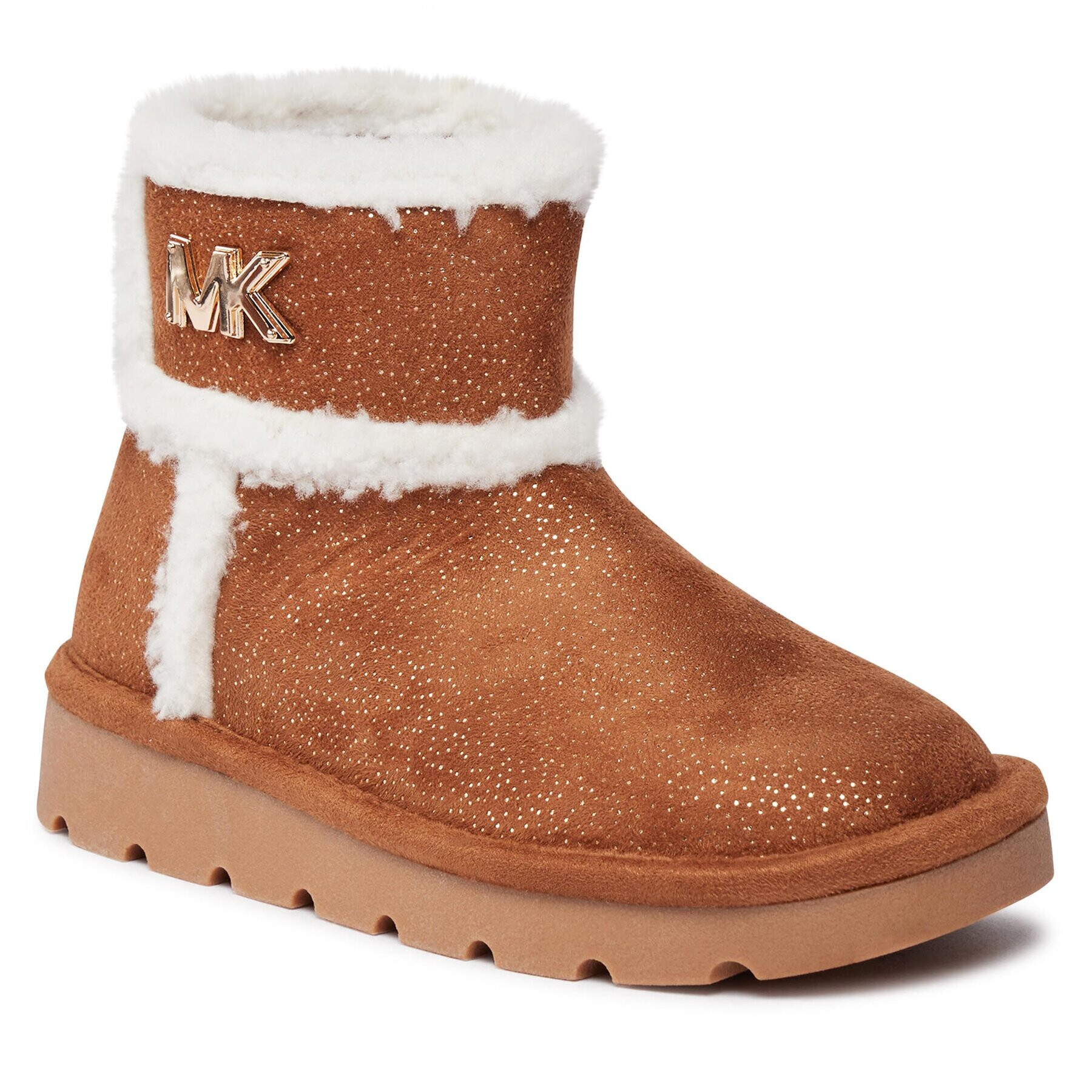 MICHAEL Michael Kors Ботуши Luxy Laurinda MK100825 Кафяв - Pepit.bg