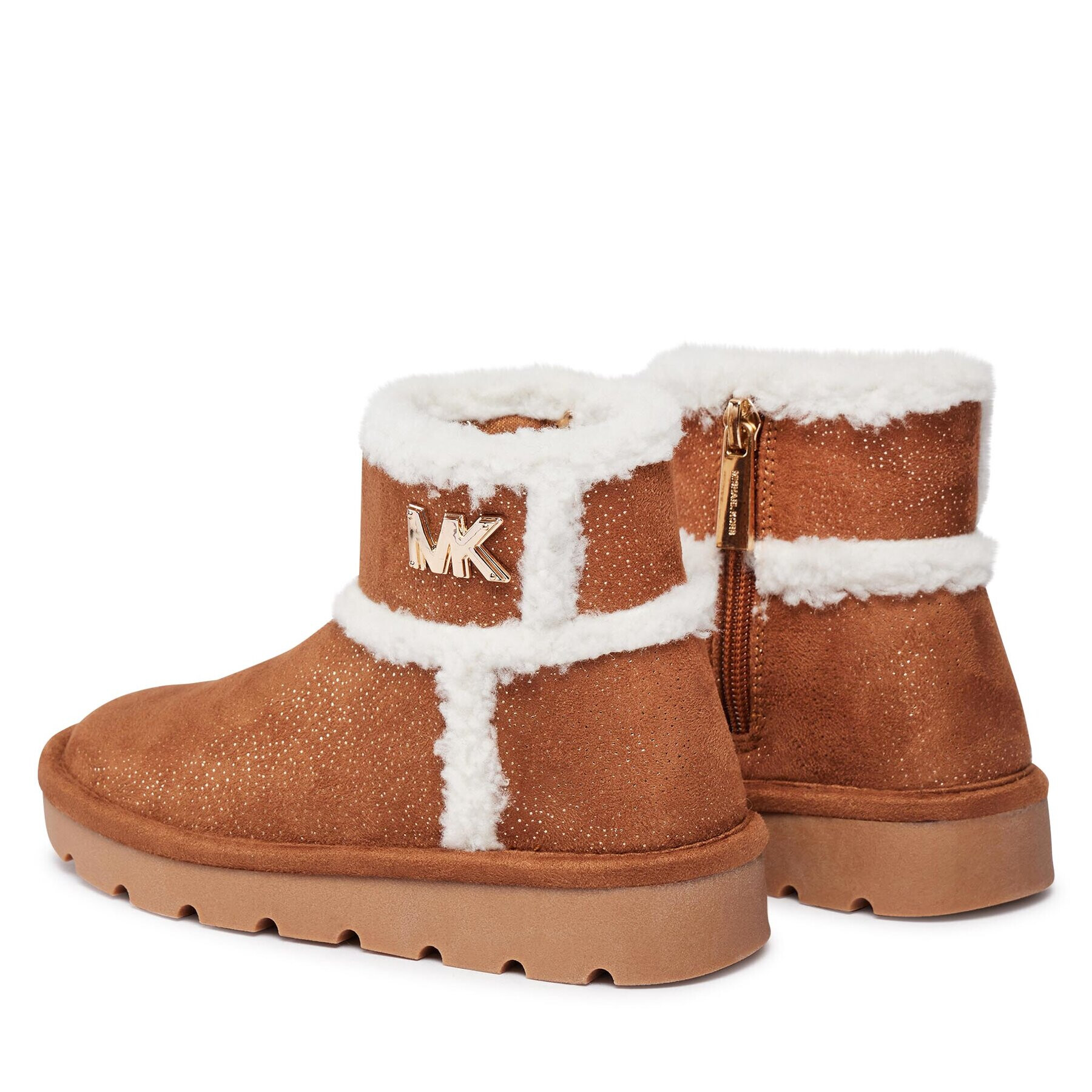 MICHAEL Michael Kors Ботуши Luxy Laurinda MK100825 Кафяв - Pepit.bg