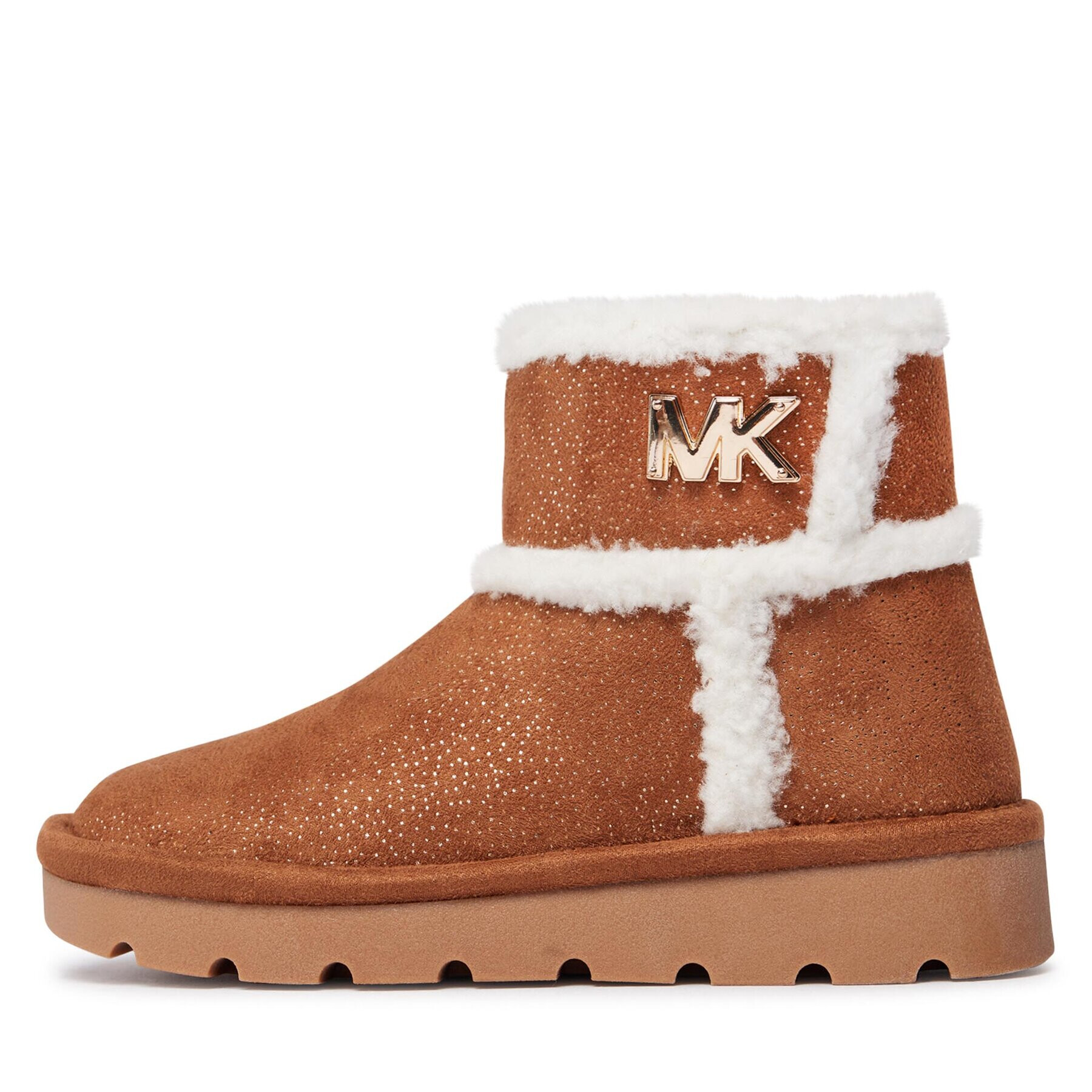 MICHAEL Michael Kors Ботуши Luxy Laurinda MK100825 Кафяв - Pepit.bg