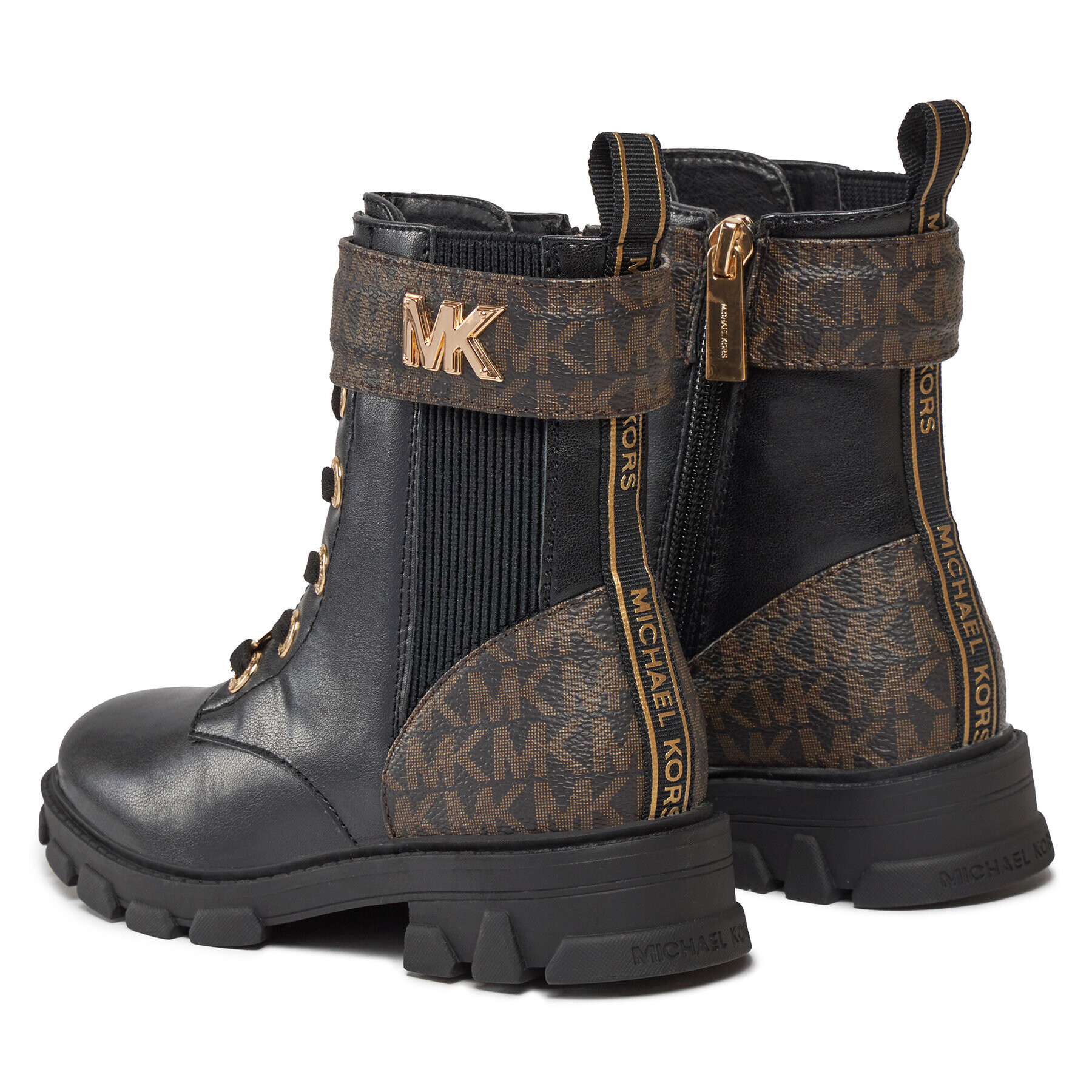 MICHAEL Michael Kors Ботуши Ridley Stark MK100782 Черен - Pepit.bg