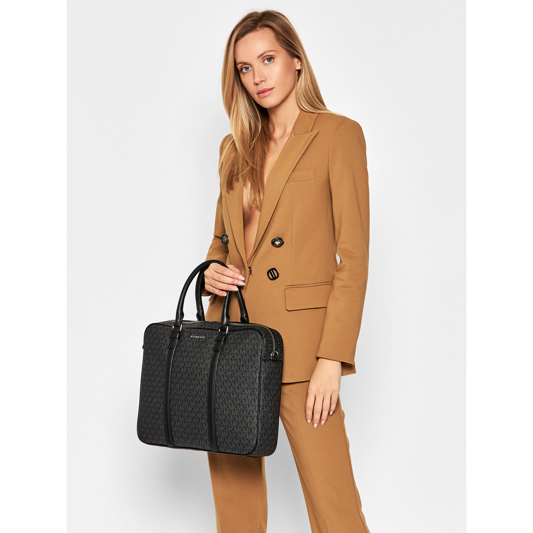 MICHAEL Michael Kors Чанта за лаптоп Commputer Brfcse 33U1LHDA6B Черен - Pepit.bg