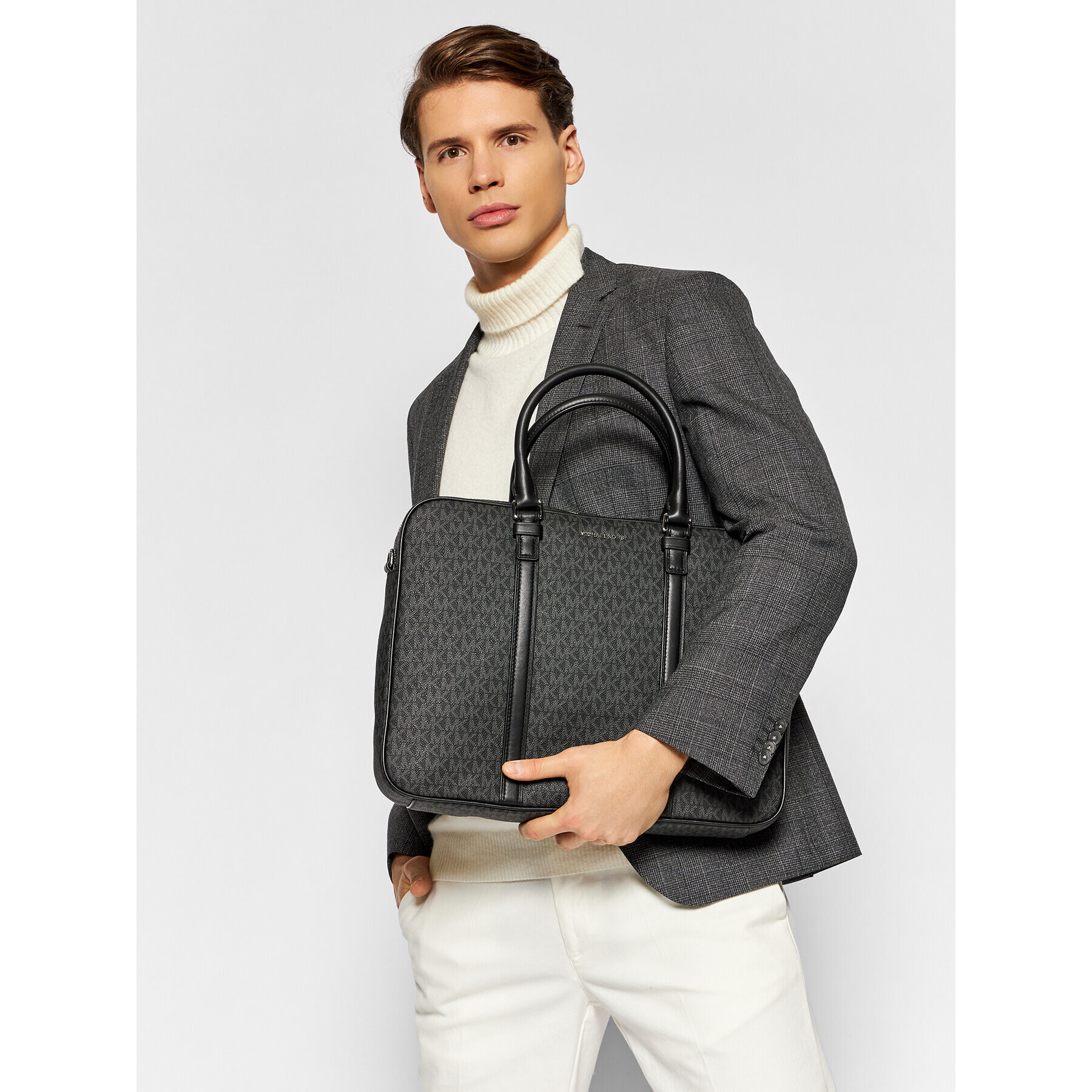 MICHAEL Michael Kors Чанта за лаптоп Commputer Brfcse 33U1LHDA6B Черен - Pepit.bg
