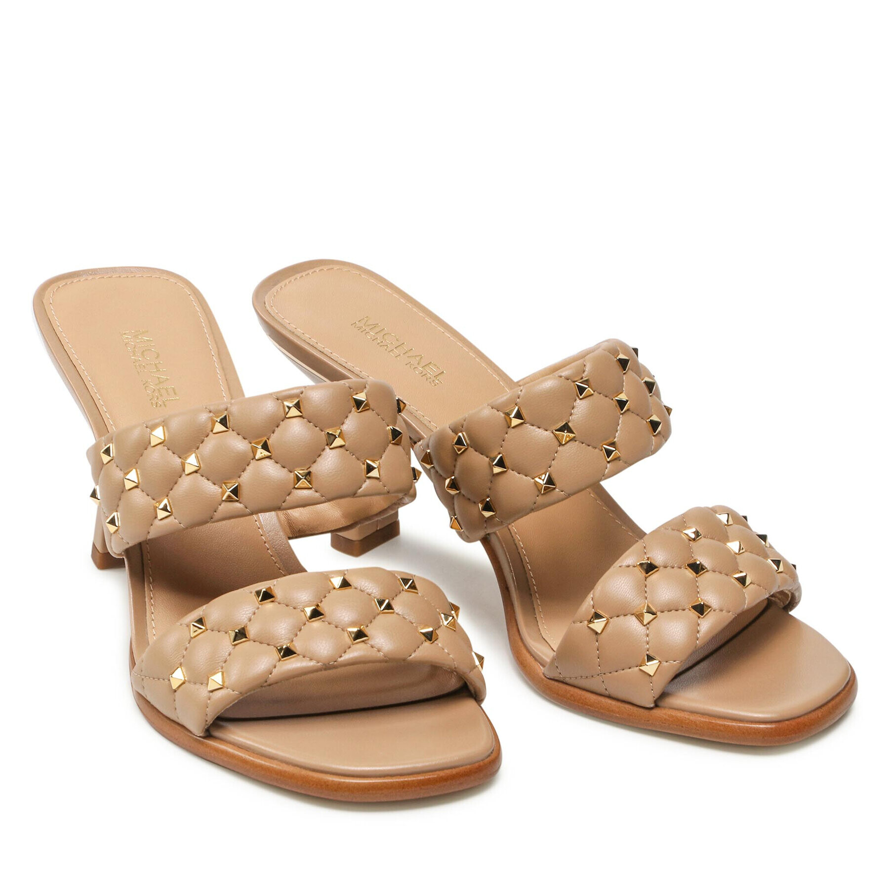 MICHAEL Michael Kors Чехли Amelia Mule 40S2AMMP1L Бежов - Pepit.bg